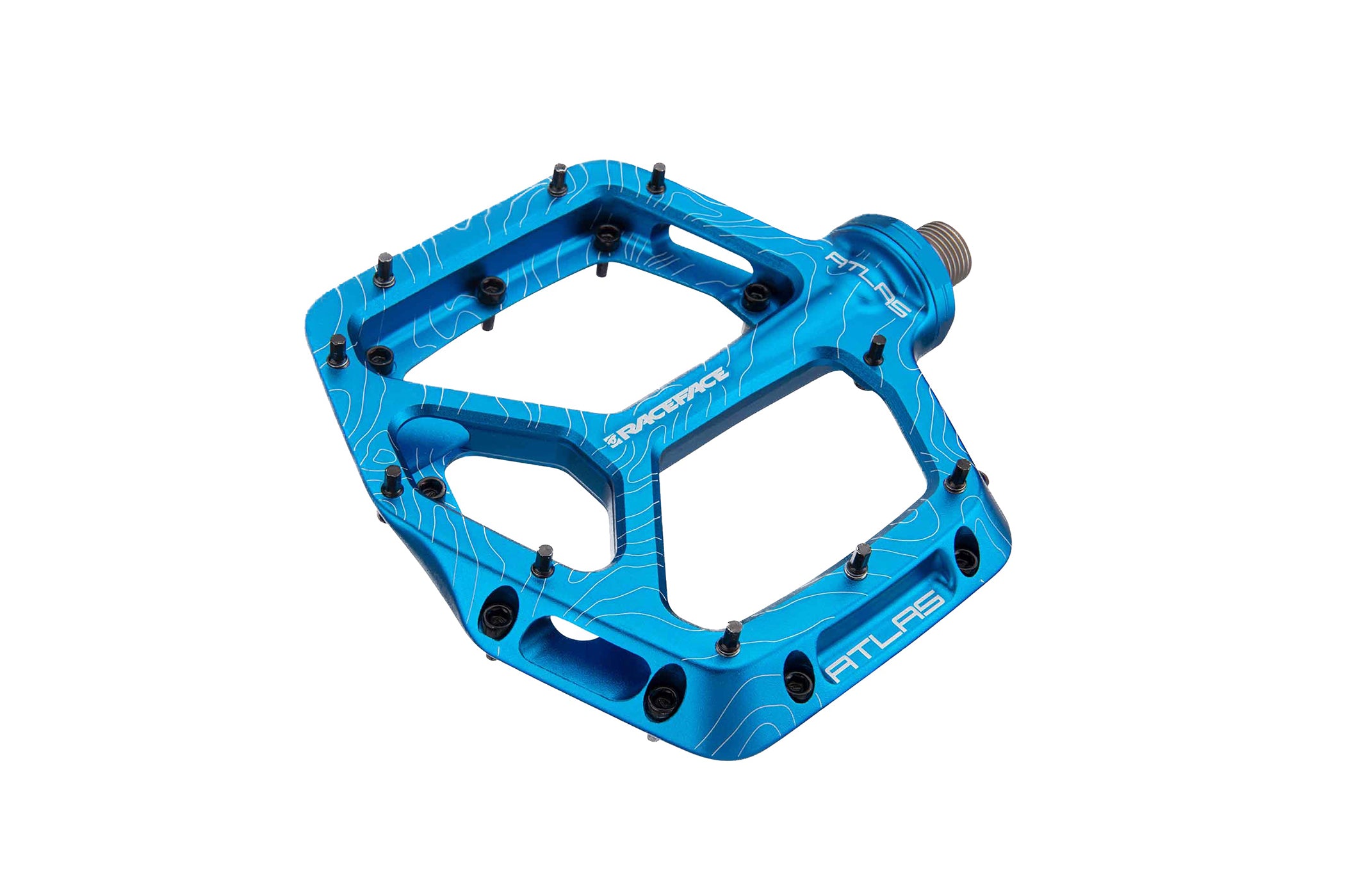 atlas pedals Atlas Platform Pedals Turquoise