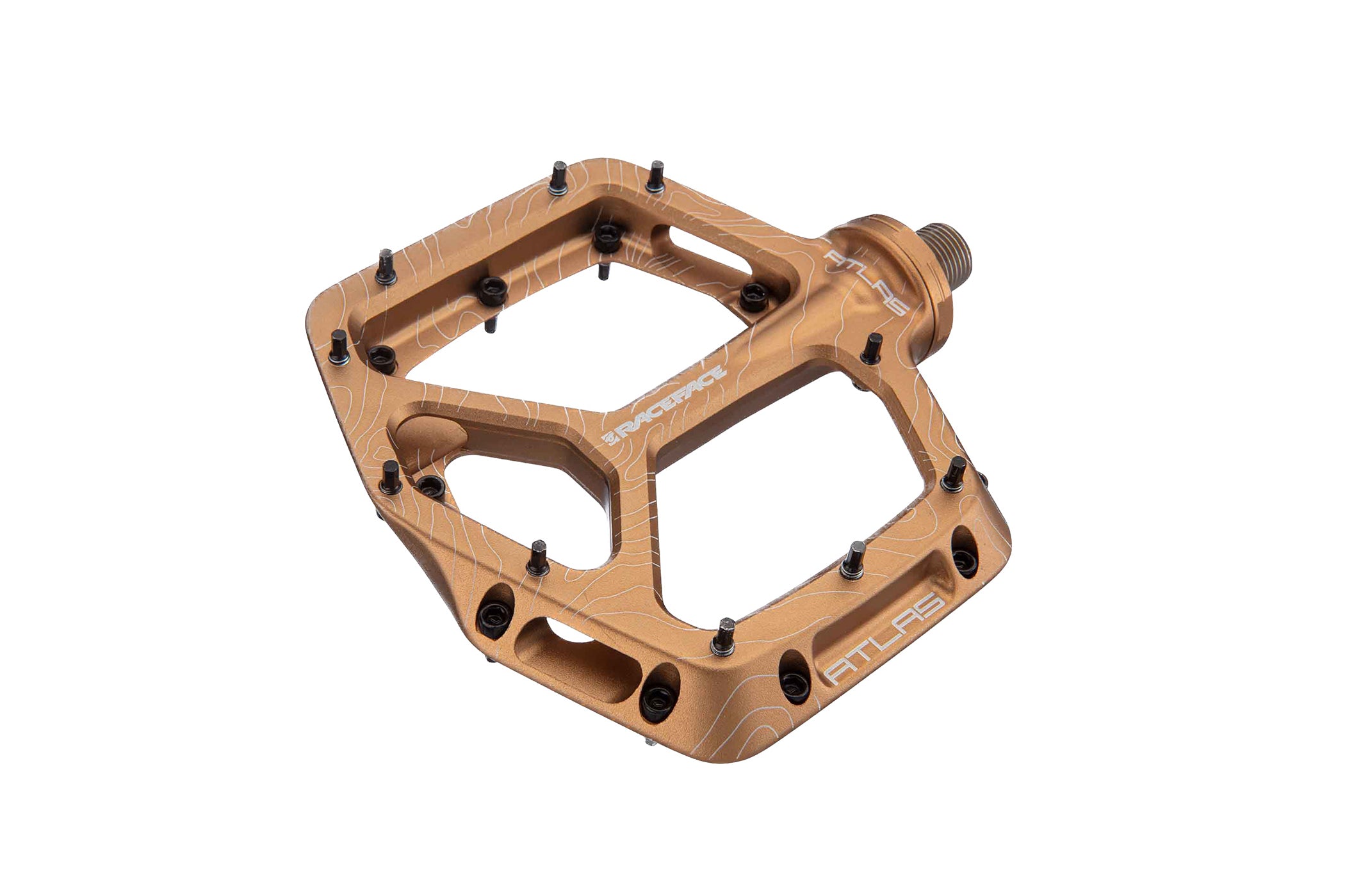 Atlas Platform Pedals Turquoise