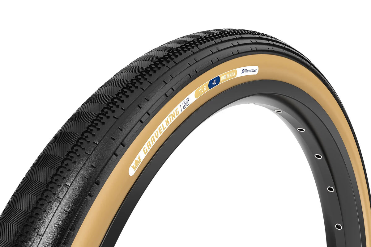 gravel bike tires 700c Panaracer GravelKing SS Tire (700 x 30) Tubeless, Black