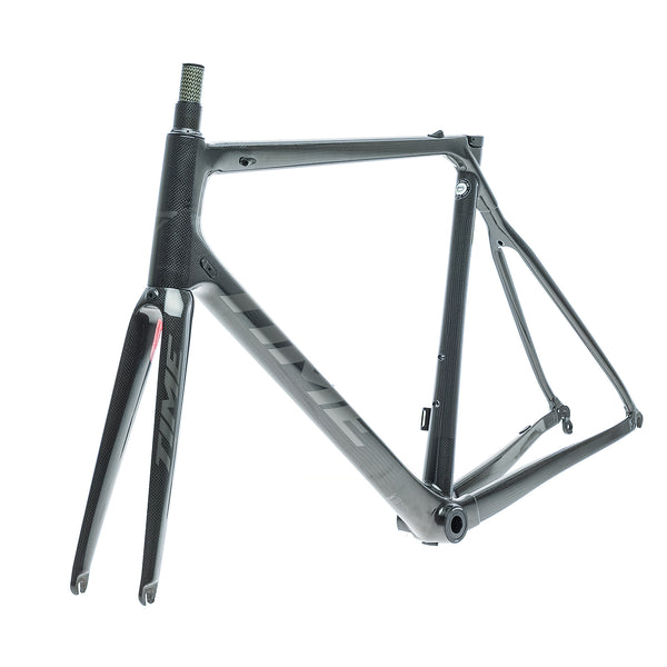 Cadre Vélo De Route TIME Alpe D'Huez Rim Edition - Taille XS - Carbone Blanc Brillant - Neuf