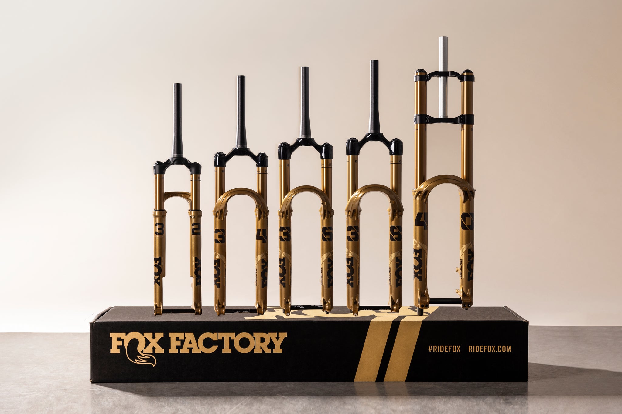 2024 Fox Factory Gold Suspension Grip X2
