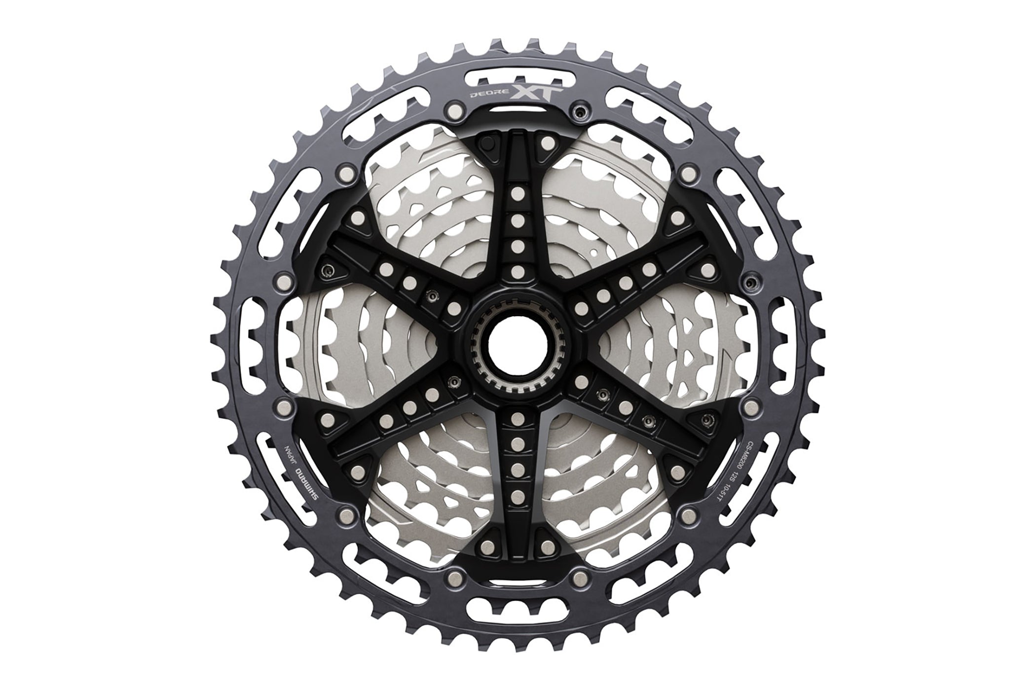 Shimano Deore XT CS-M8200-12 Cassette - 12-Speed, 10-51t