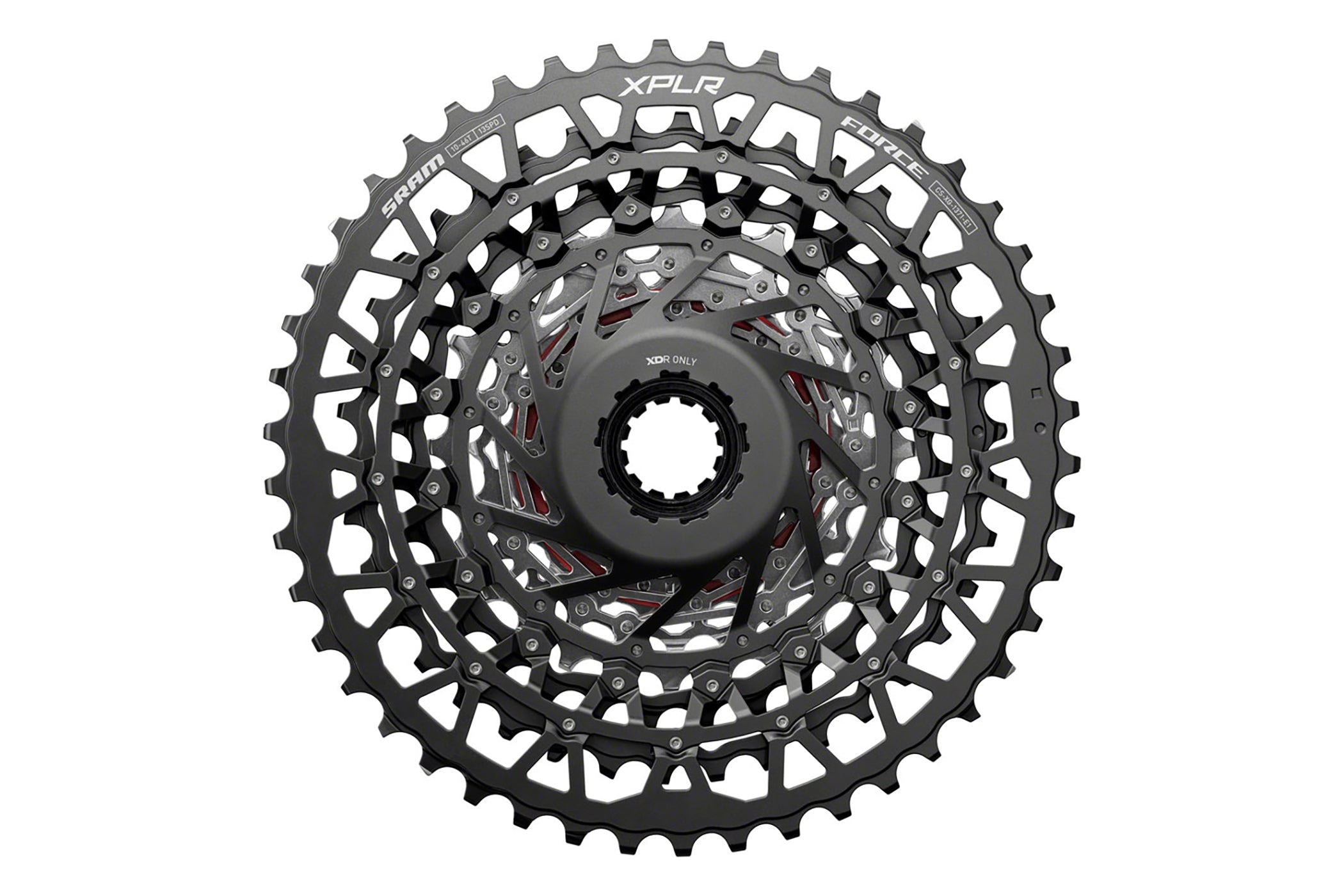 SRAM Force XPLR XG-1371 Cassette - 13-Speed, 10-46t, E1 | The