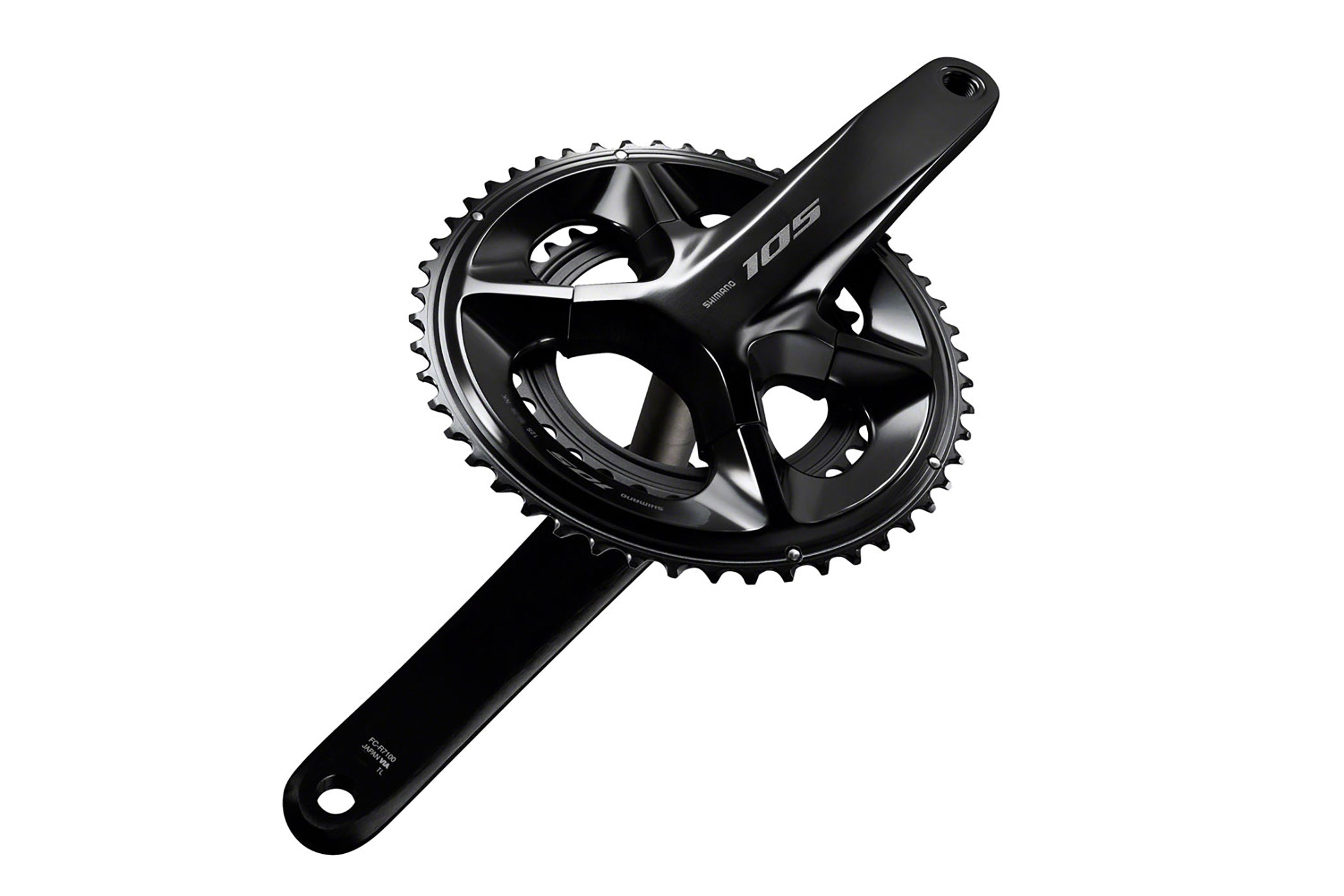 Shimano 105 FC-R7100 Crankset - 172.5mm, 12-Speed, 52/36t
