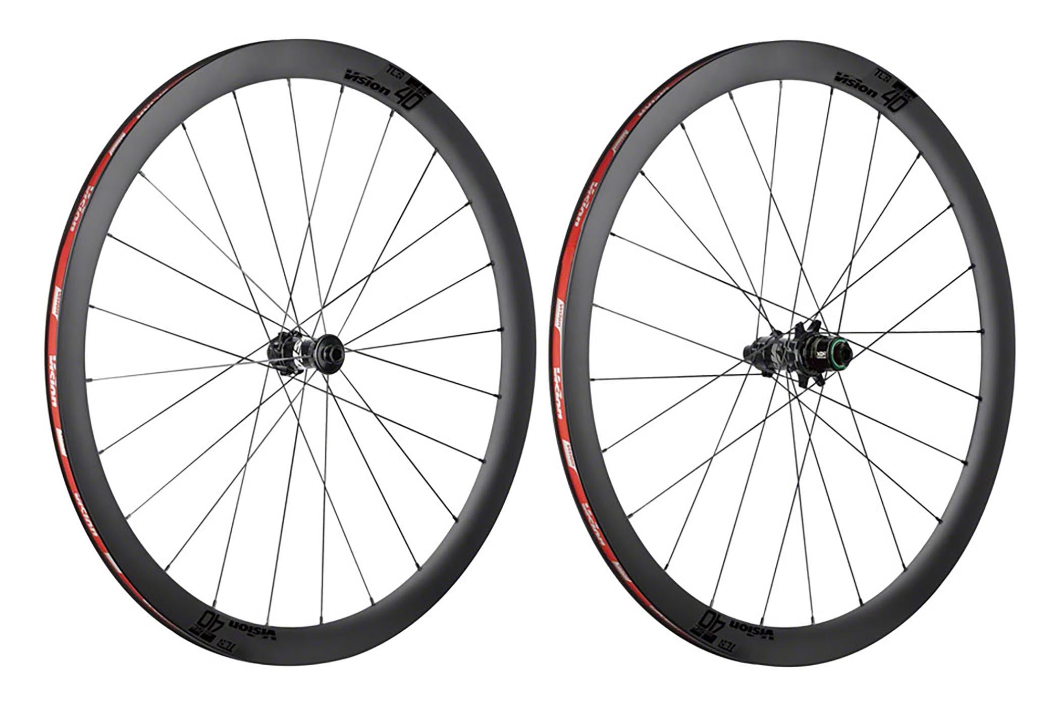 Vision SC40 DB Carbon Tubeless 700c Wheelset