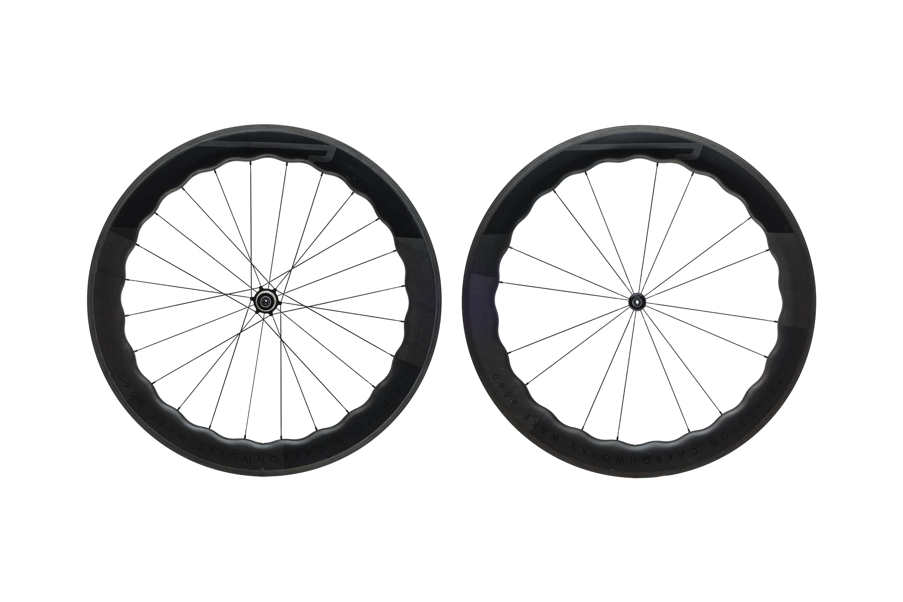 Princeton Carbonworks Wake 6560 Carbon Tubeless 700c Wheelset