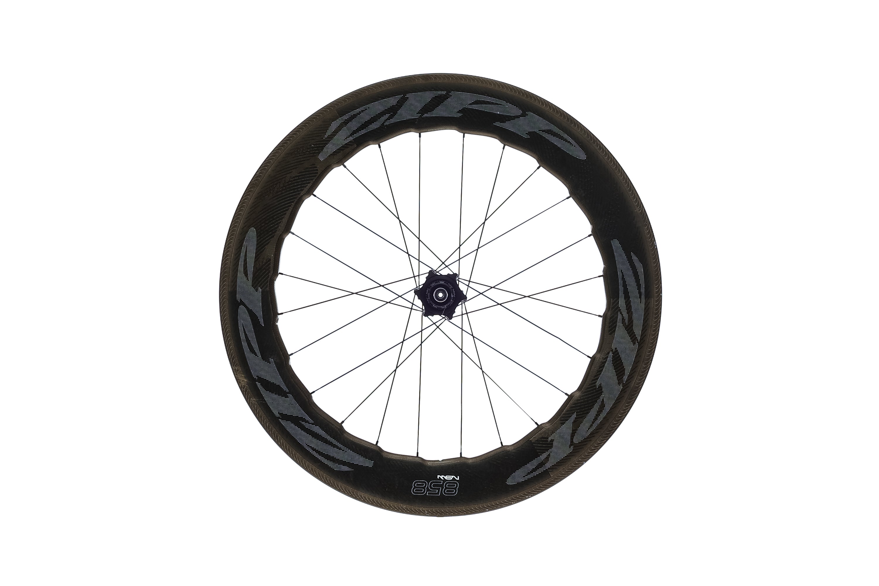 Zipp 858 NSW Carbon Clincher Rear Wheel The Pro's Closet WHL10667 - Main Image