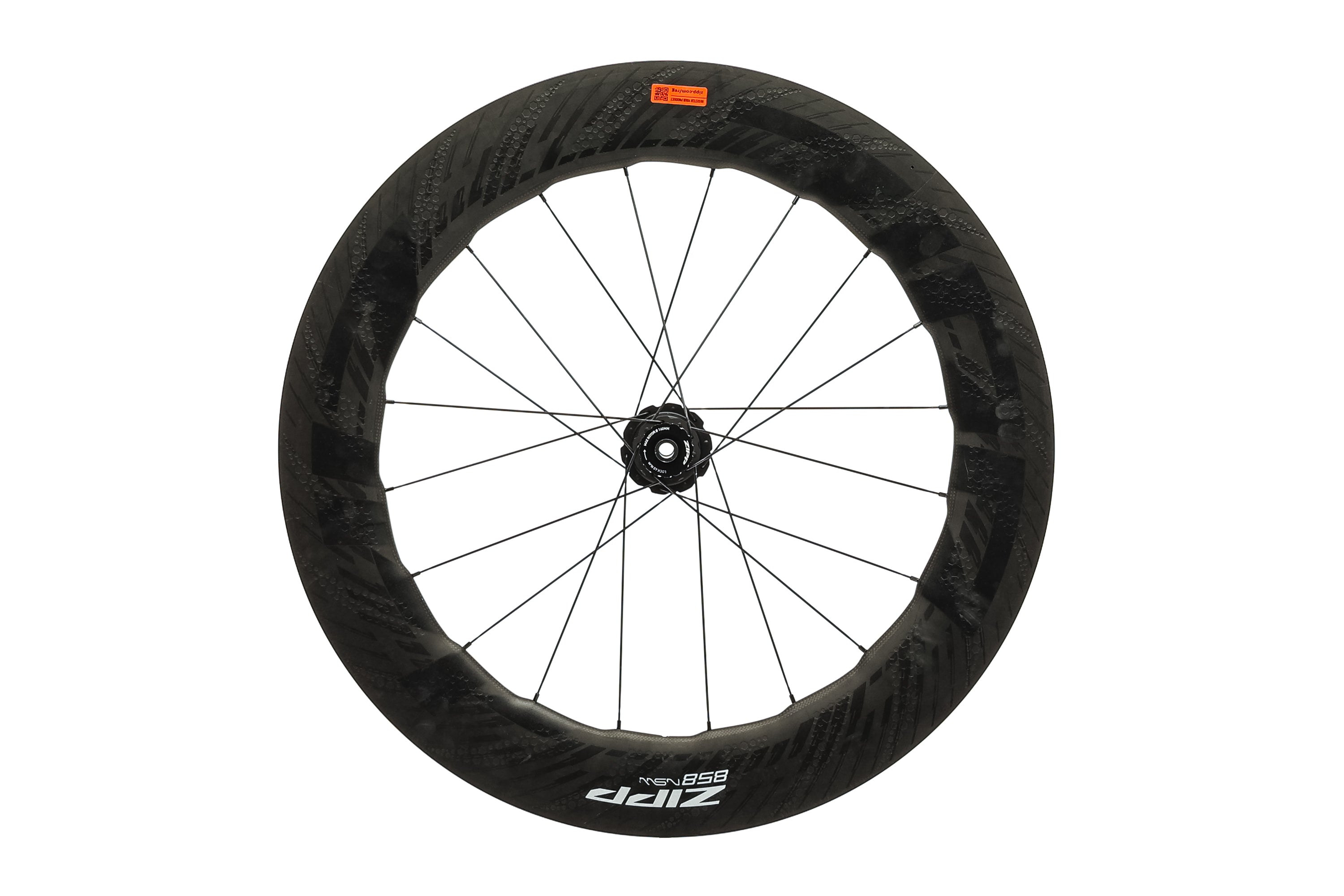 Zipp 858 NSW Carbon Tubeless 700c Rear Wheel The Pro's Closet