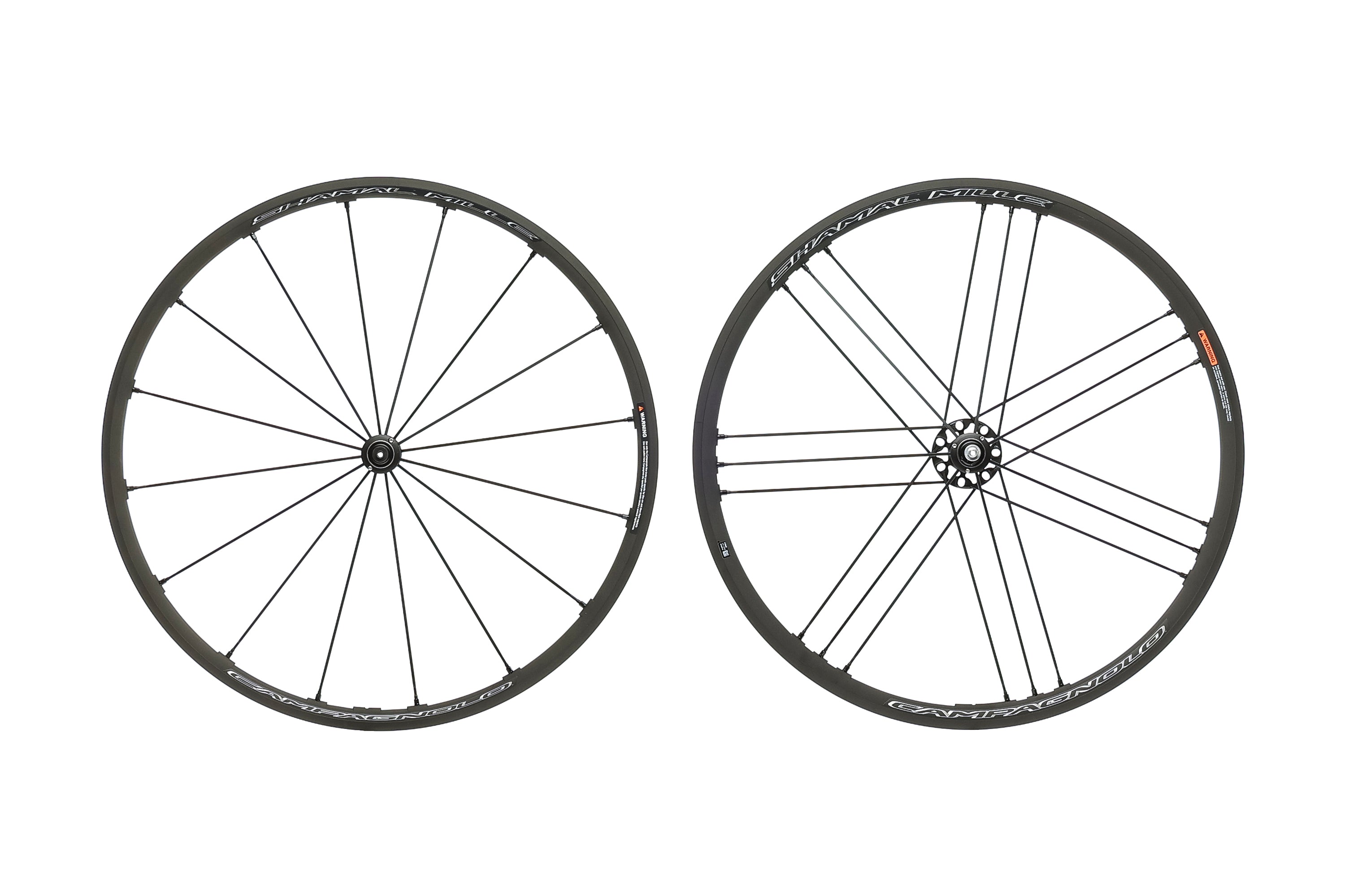 パーツ Campagnolo SHAMAL MILLE Campagnolo Shamal Mille Aluminum Clincher 700c Wheelset
