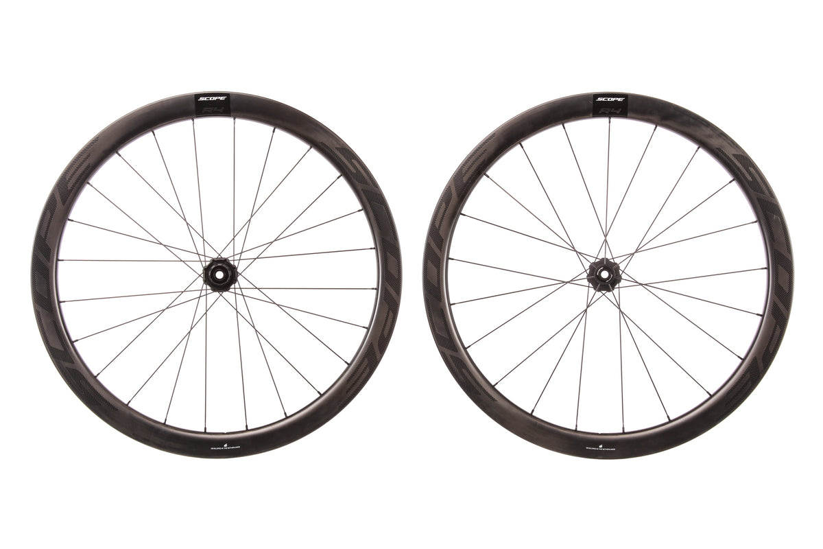 Scope R4 Carbon Tubeless 700c Wheelset | The Pro's Closet | WHL11809