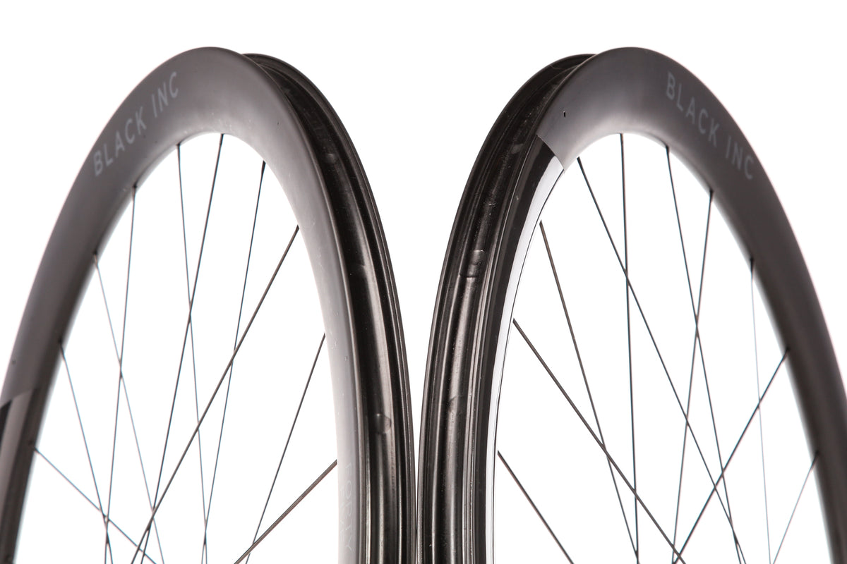 Black Inc Forty Five Carbon Tubeless 700c Wheelset | The Pro's