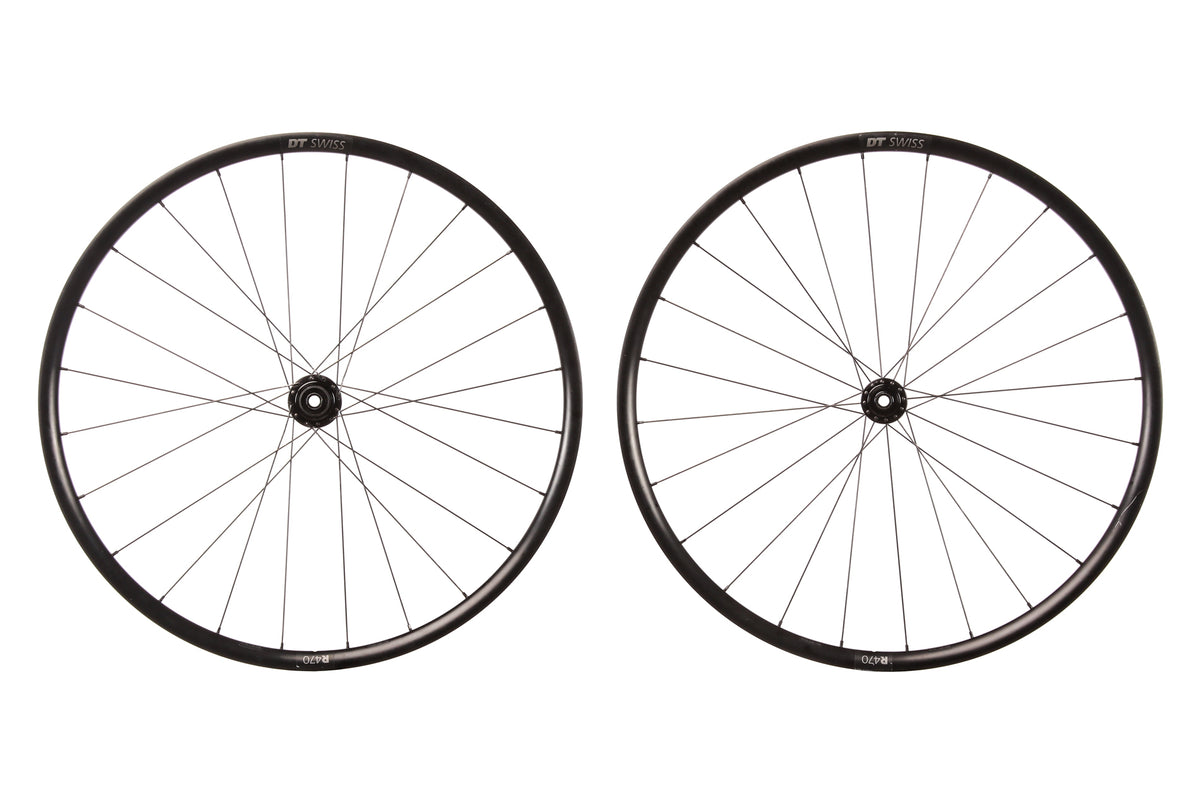 DT Swiss R470 Aluminum Tubeless 700c Wheelset | The Pro's Closet