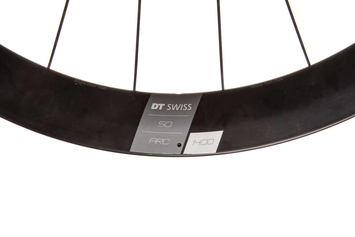 【650C】DT SWISS ARC 1600 50 カーボンホイール前後セット DT SWISS ARC 1600 Dicut カーボン ディープリムホイール 前後セット