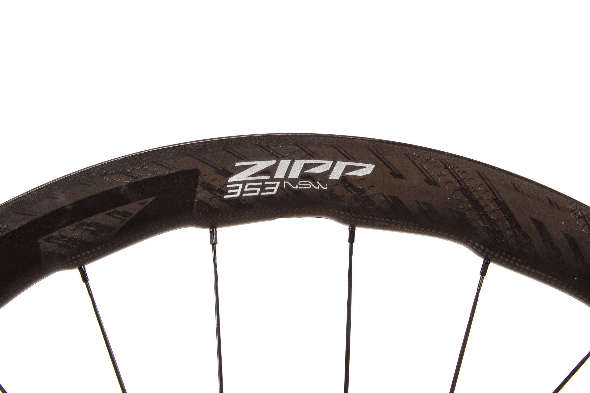 Zipp 353 NSW Carbon Tubeless 700c Wheelset | The Pro's Closet