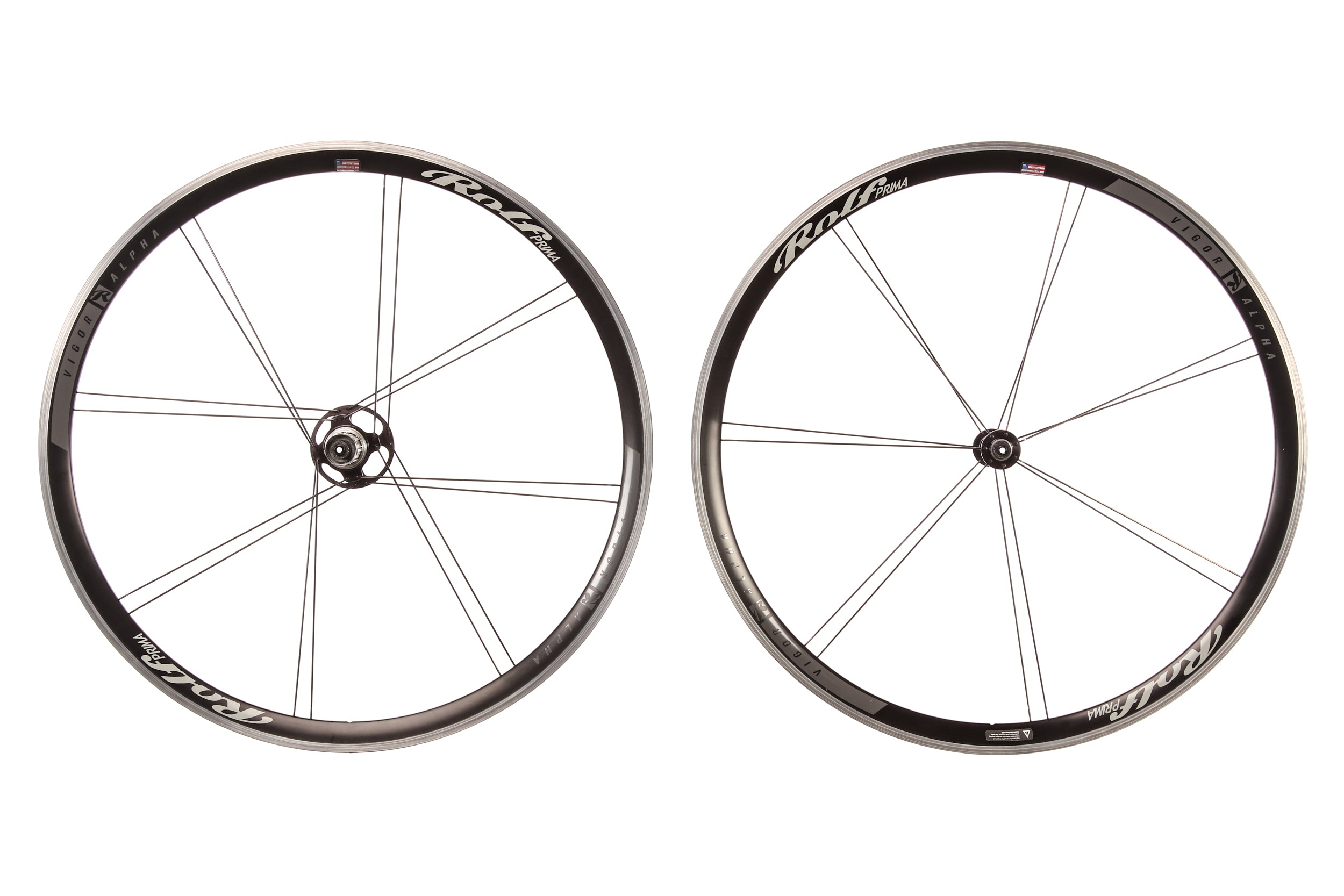 Rolf Prima Vigor Alpha Aluminum Tubeless 700c Wheelset | The Pro