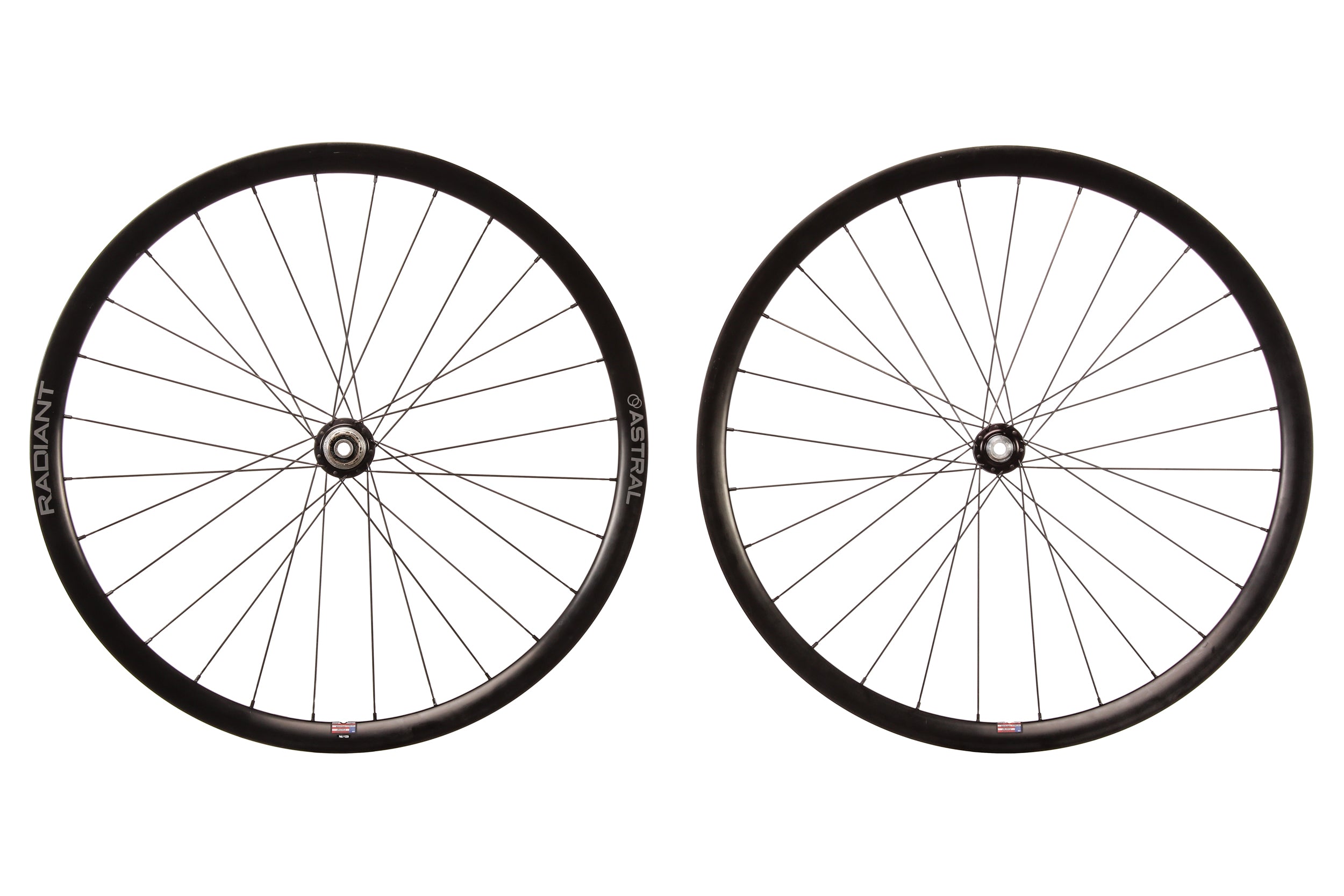 Astral Cycling Radiant Aluminum Tubeless 700c Wheelset | The Pro's