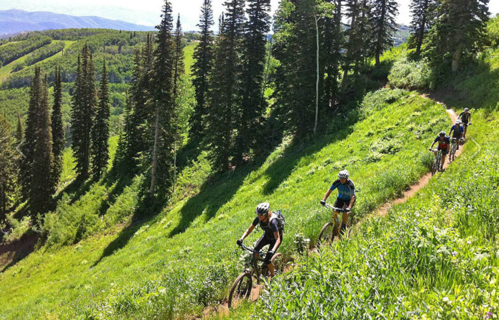 mid mountain mtb trail