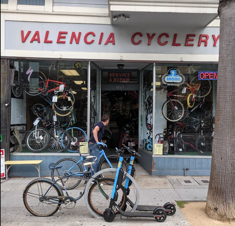 Valencia Cyclery San Francisco