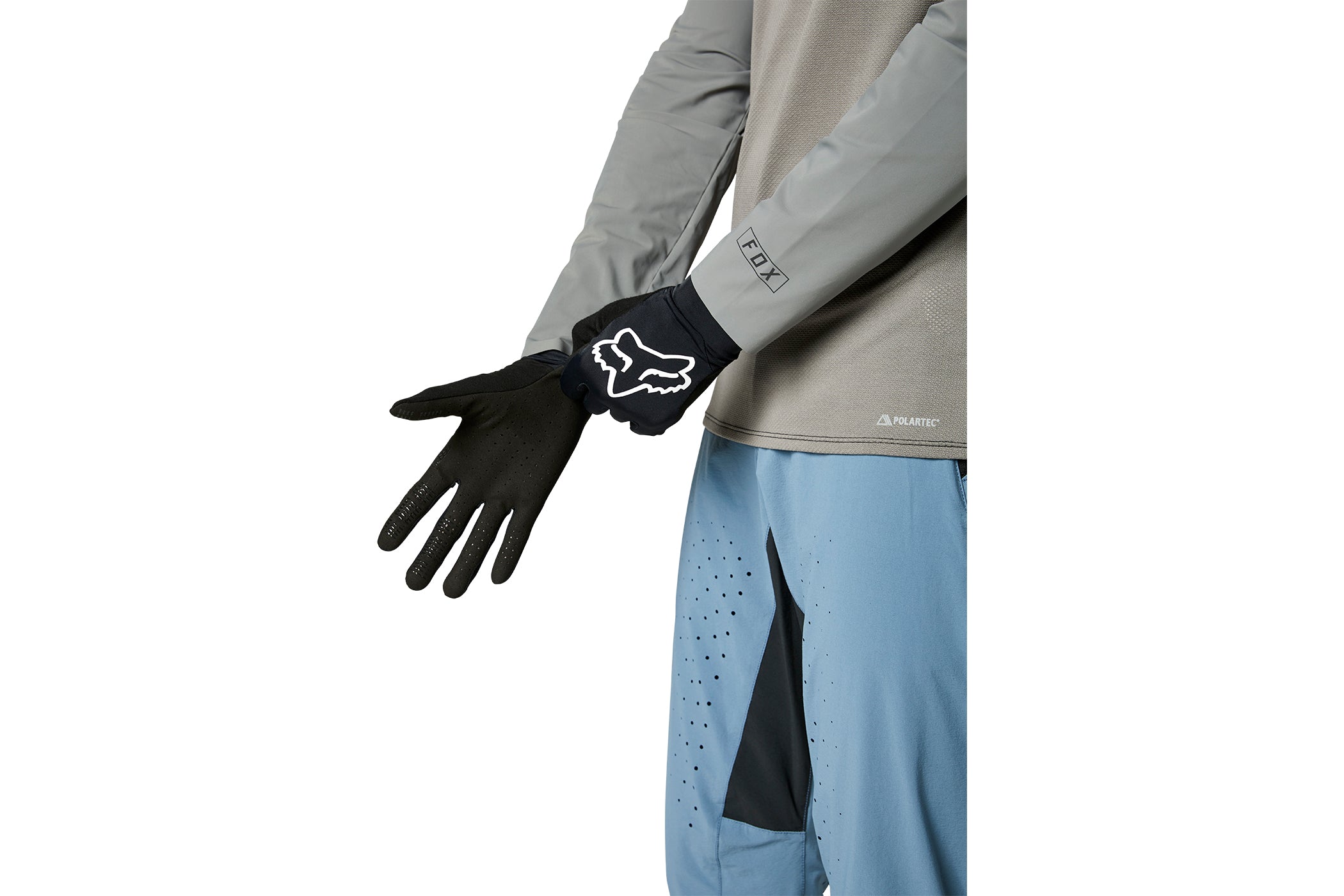 Fox Racing Flexair Handschuhe – Schwarz, Atmungsaktiv, Für Mountainbike & Offroad