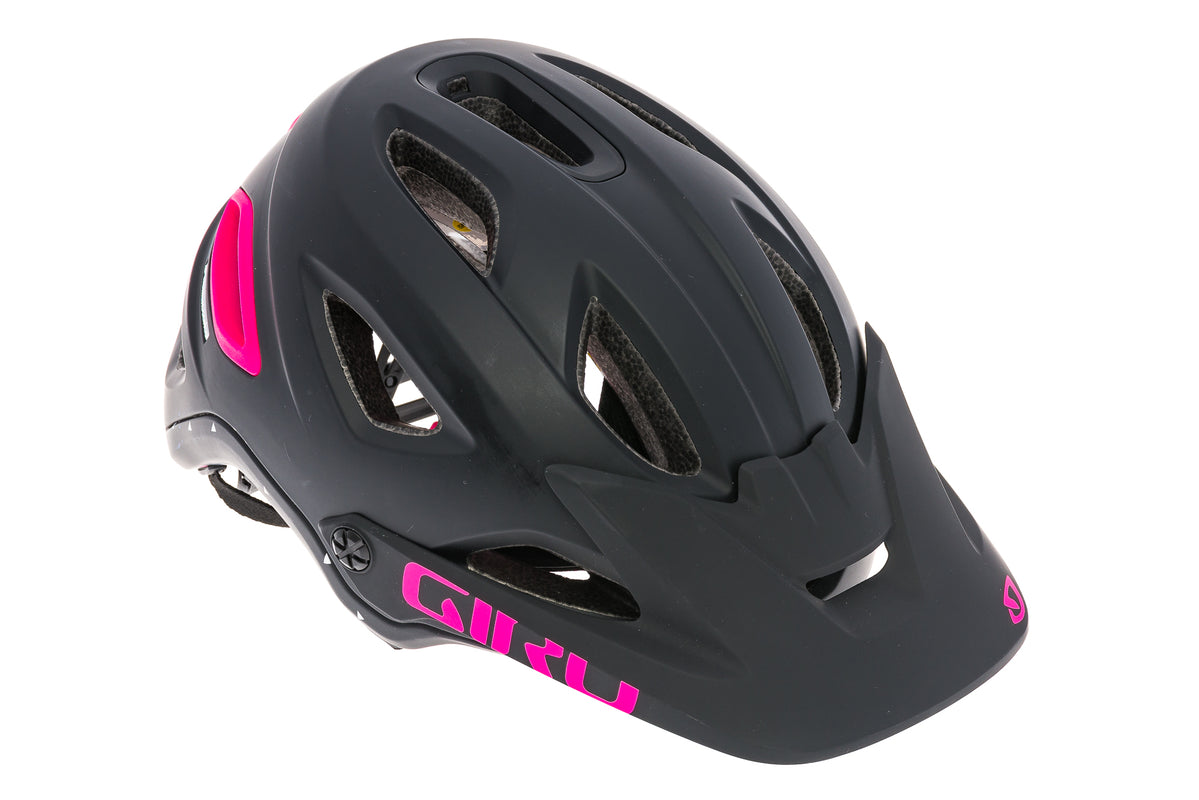 Giro Montara Helmet Small 51-55cm Black/Pink MIPS womens drive side