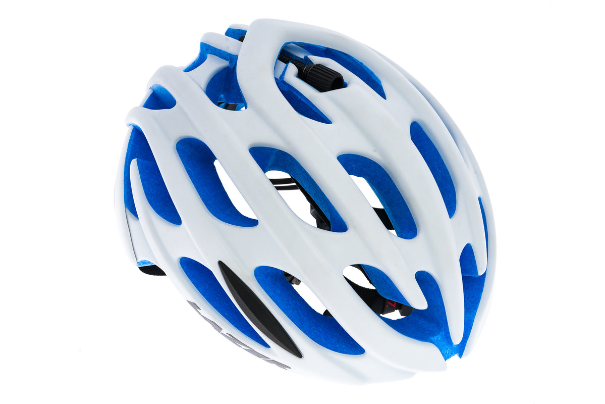 Lazer Blade Bike Helmet Medium 55-59cm Matte White/Blue drive side