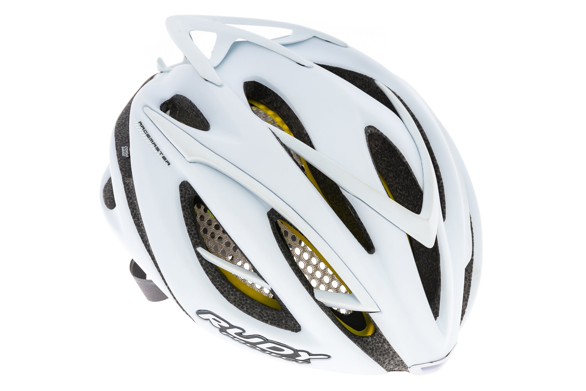 Rudy Project Racemaster MIPS Bike Helmet Large 59-61cm White Stealth-Matte drive side