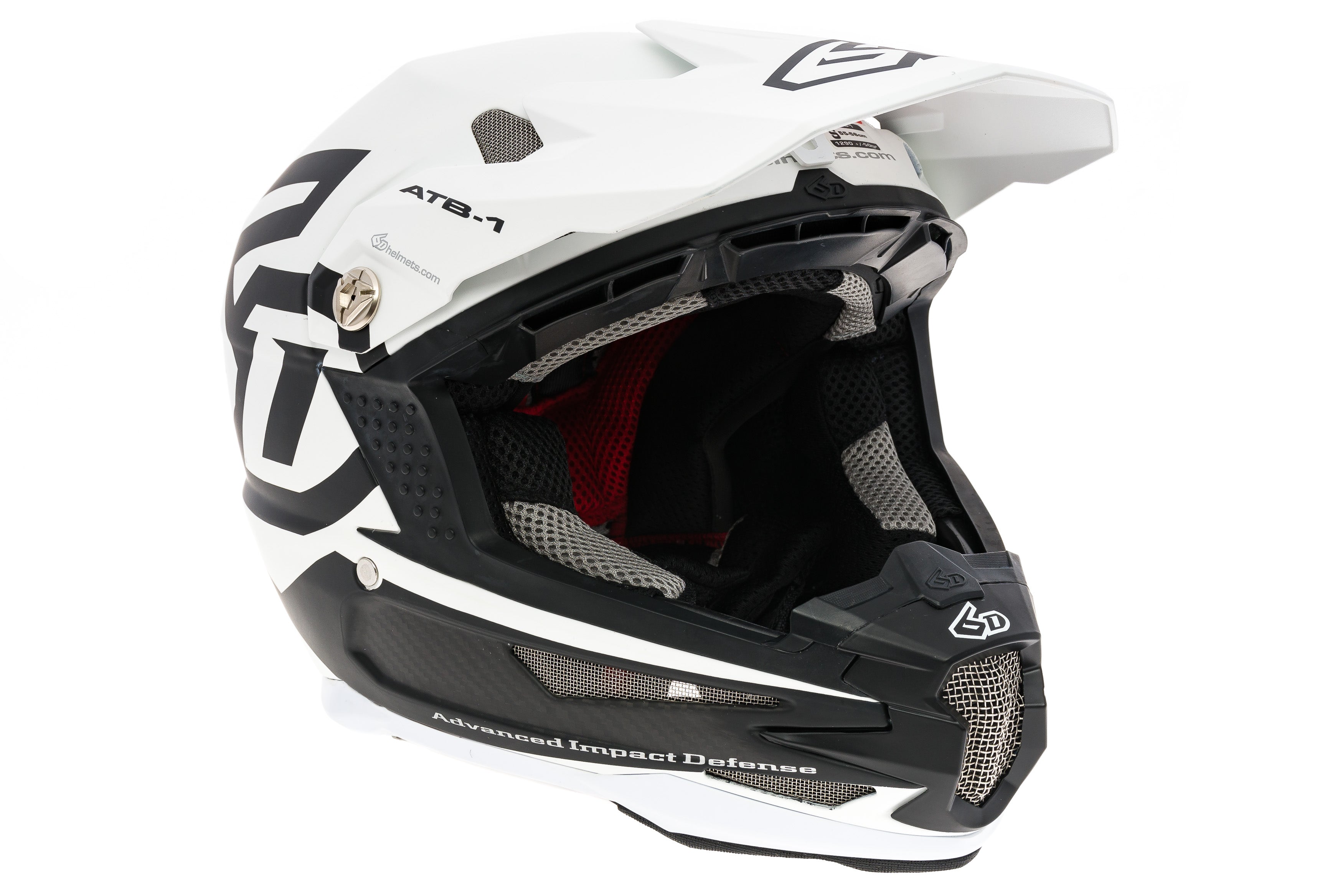 6D ATB-1 Carbon Macro Full Face Bike Helmet Smal