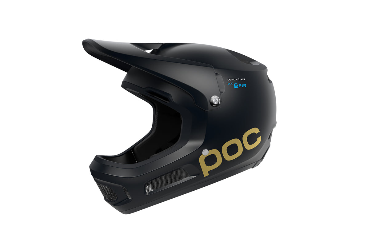 poc fullface helm carbon POC Coron Air SPIN Fabio Edition Uranium Black/M