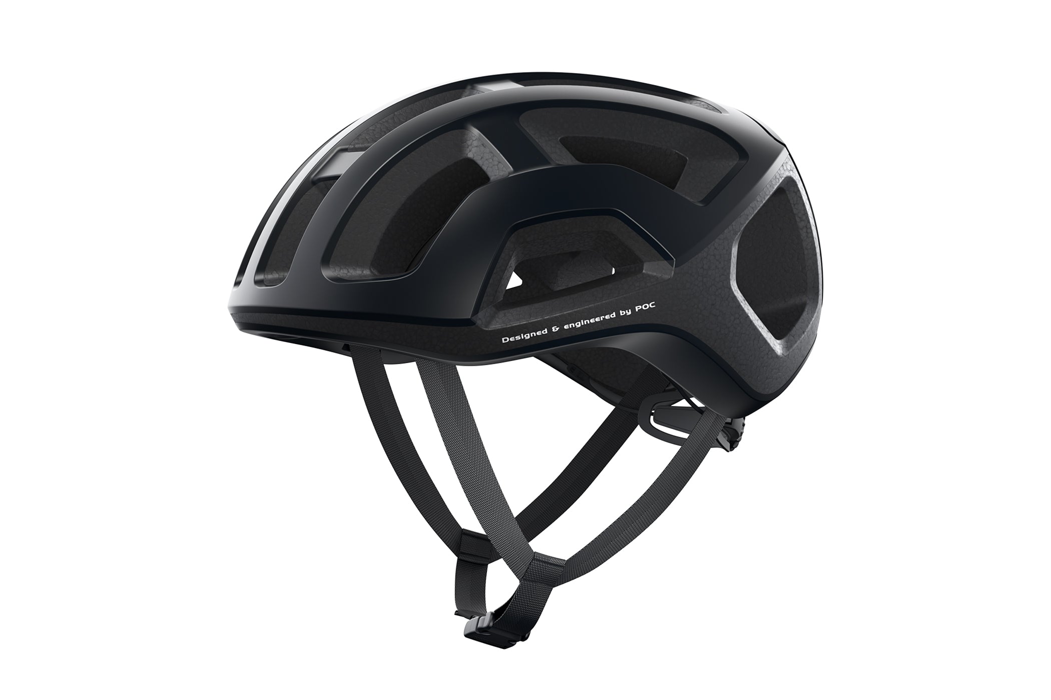 POC Ventral Lite Bike Helmet Uranium Black Matt