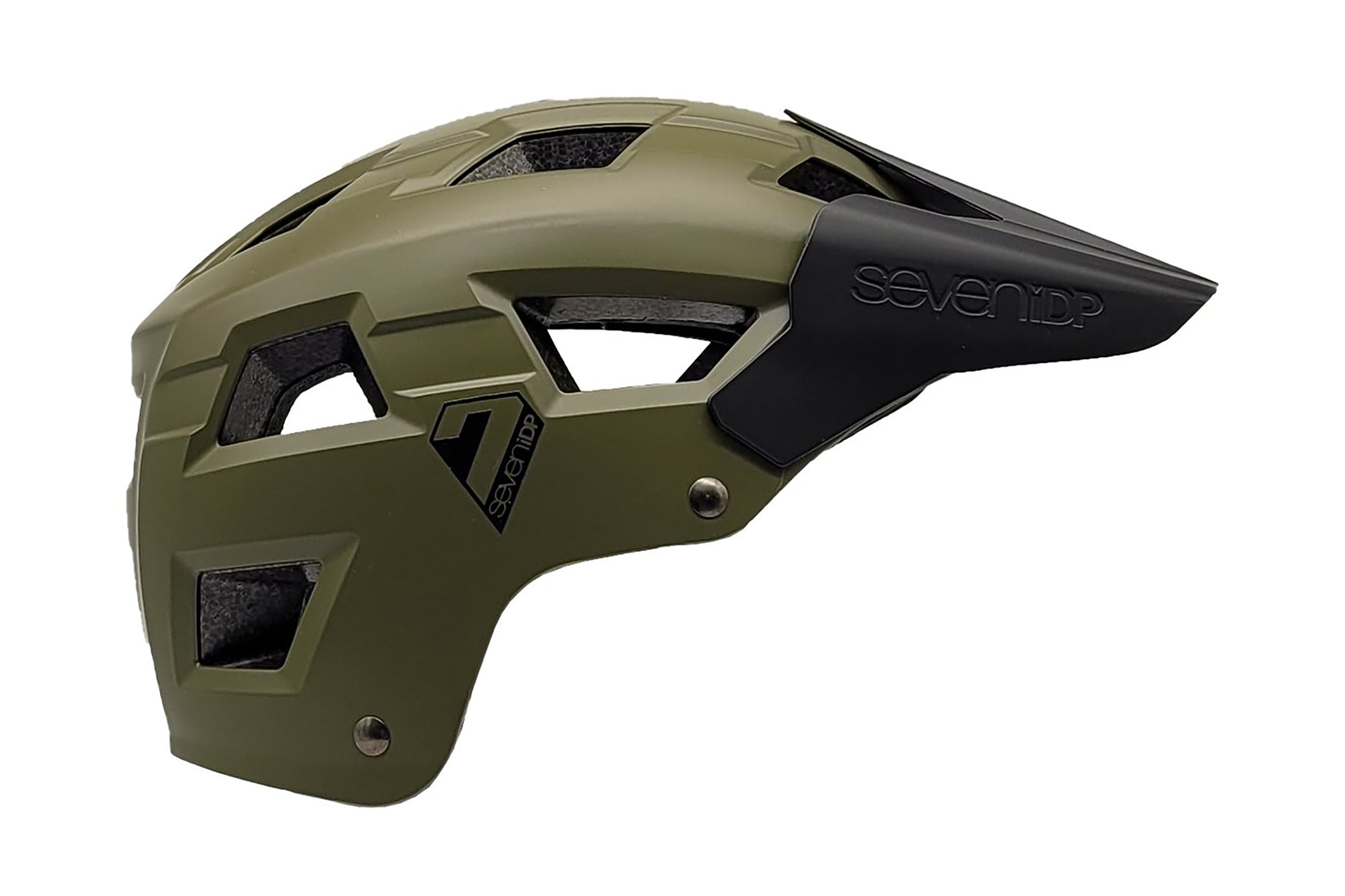 Seven iDP M5 Bike Helmet Army Green