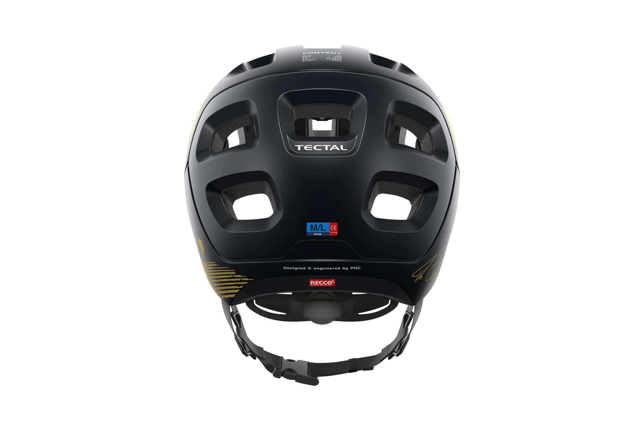 POC Tectal Fabio Edition Bike Helmet Uranium Bla