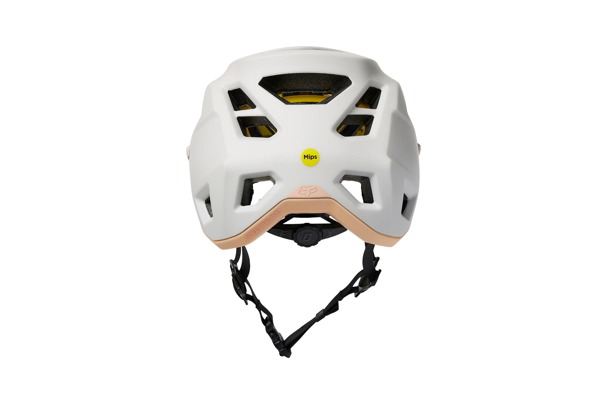 Casque Fox Speedframe CE Vintage Blanc Casque Fox Speedframe CE Vintage Blanc