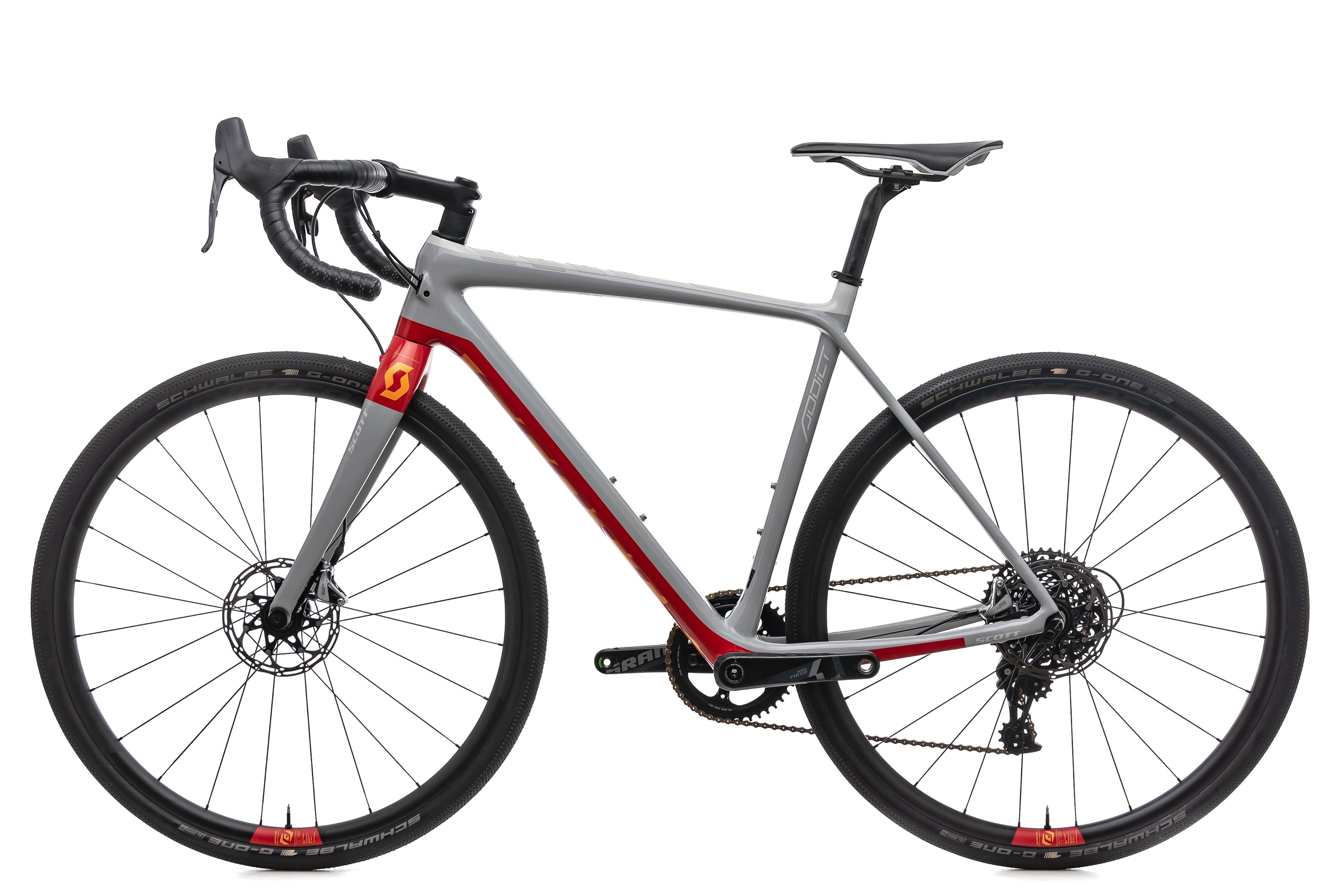 Scott Addict Gravel 10 Disc Medium Bike - 2017