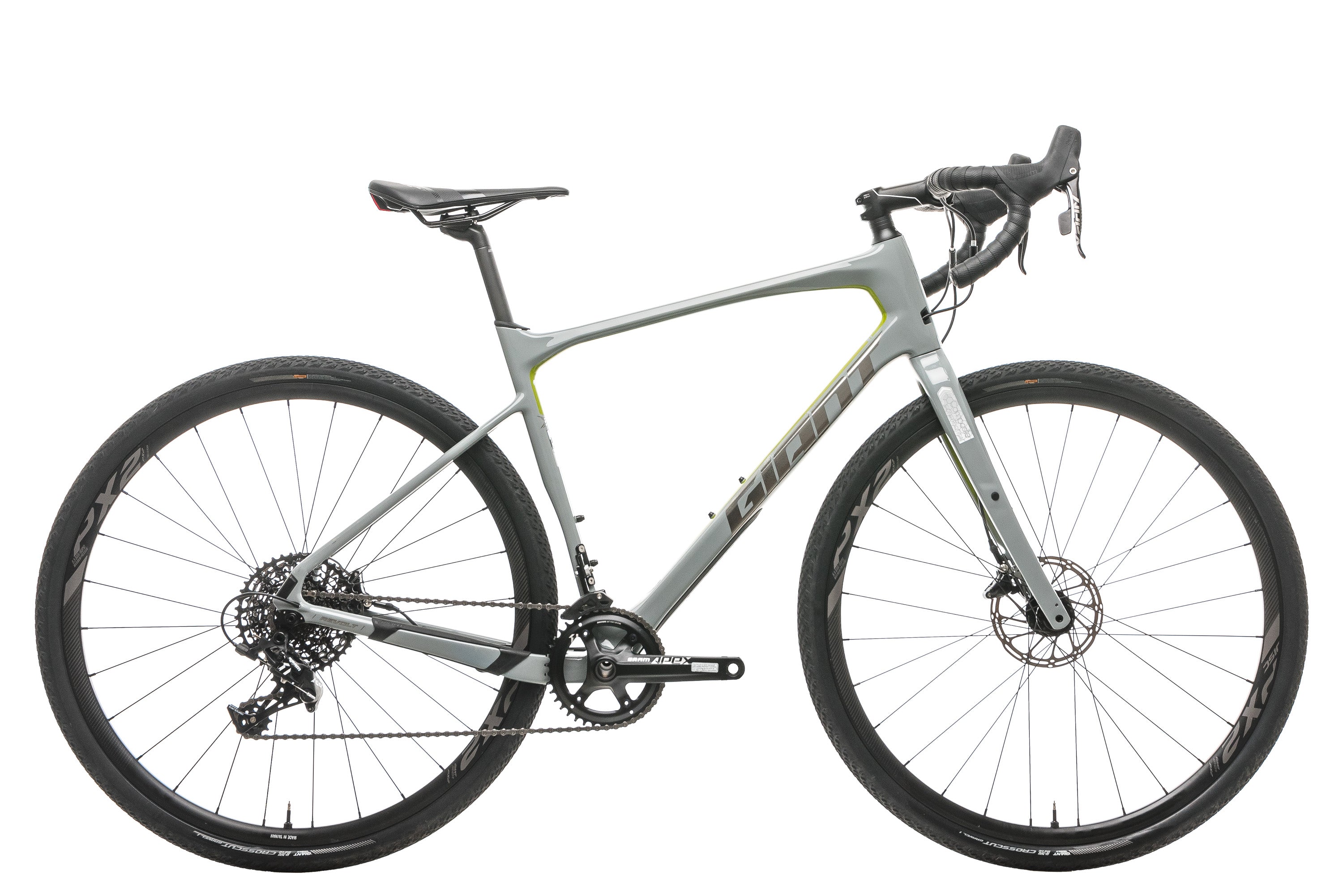 giant aluminum gravel bike Giant Revolt Advanced 1 Gravel Bike - 2019, Med/