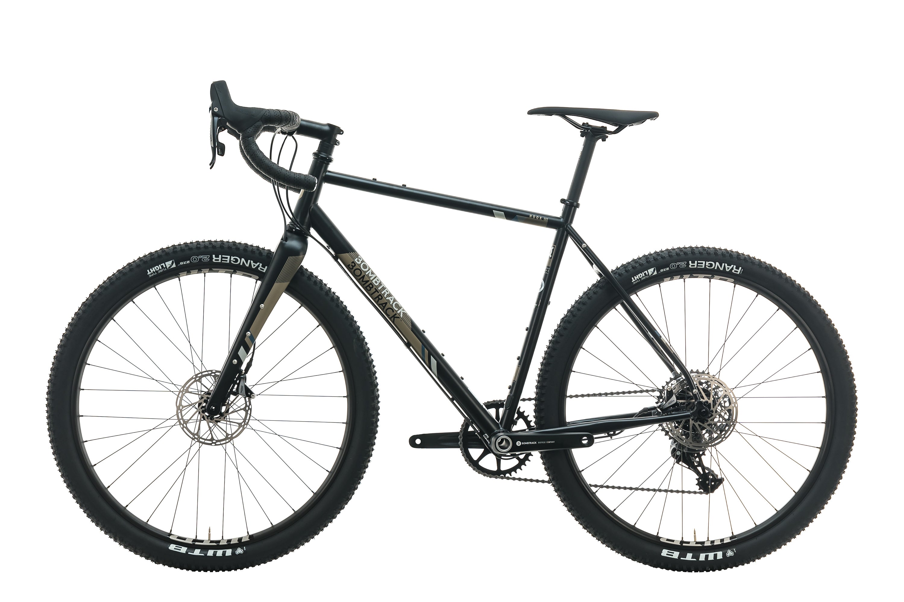 bombtrack carbon gravel bike Bombtrack Hook EXT Matt Black Gravel Bike - 2022, X-Large