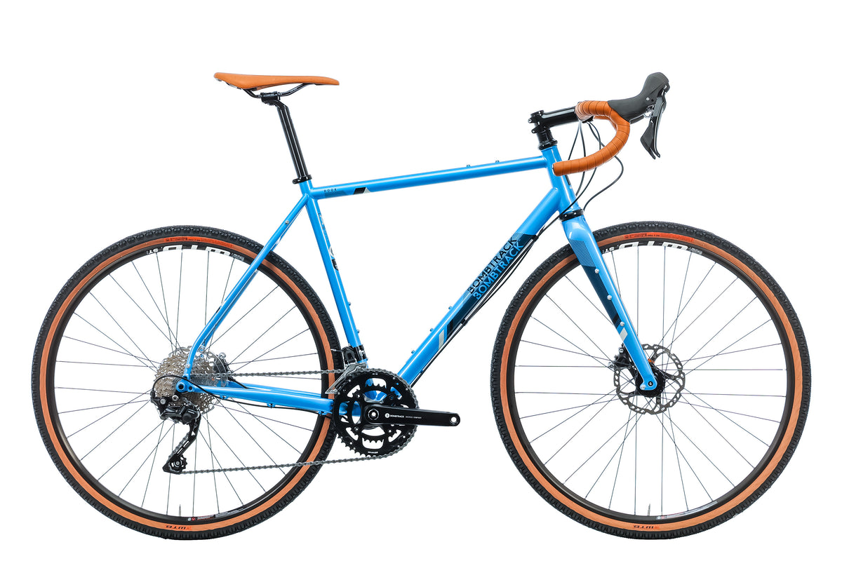 bombtrack fixed gear Bombtrack Hook Glossy Metallic Blue Gravel Bike
