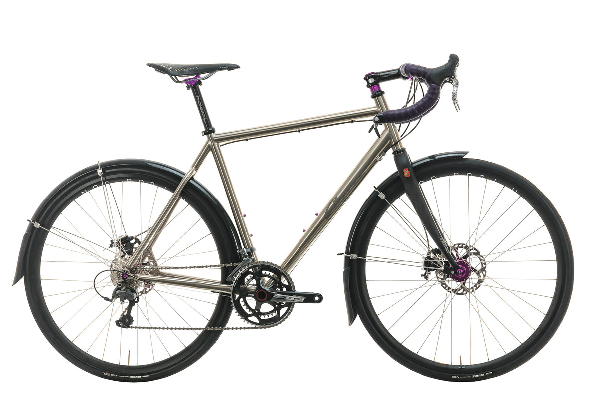 carver citybike Carver Titanium Custom Gravel Bike - Medium