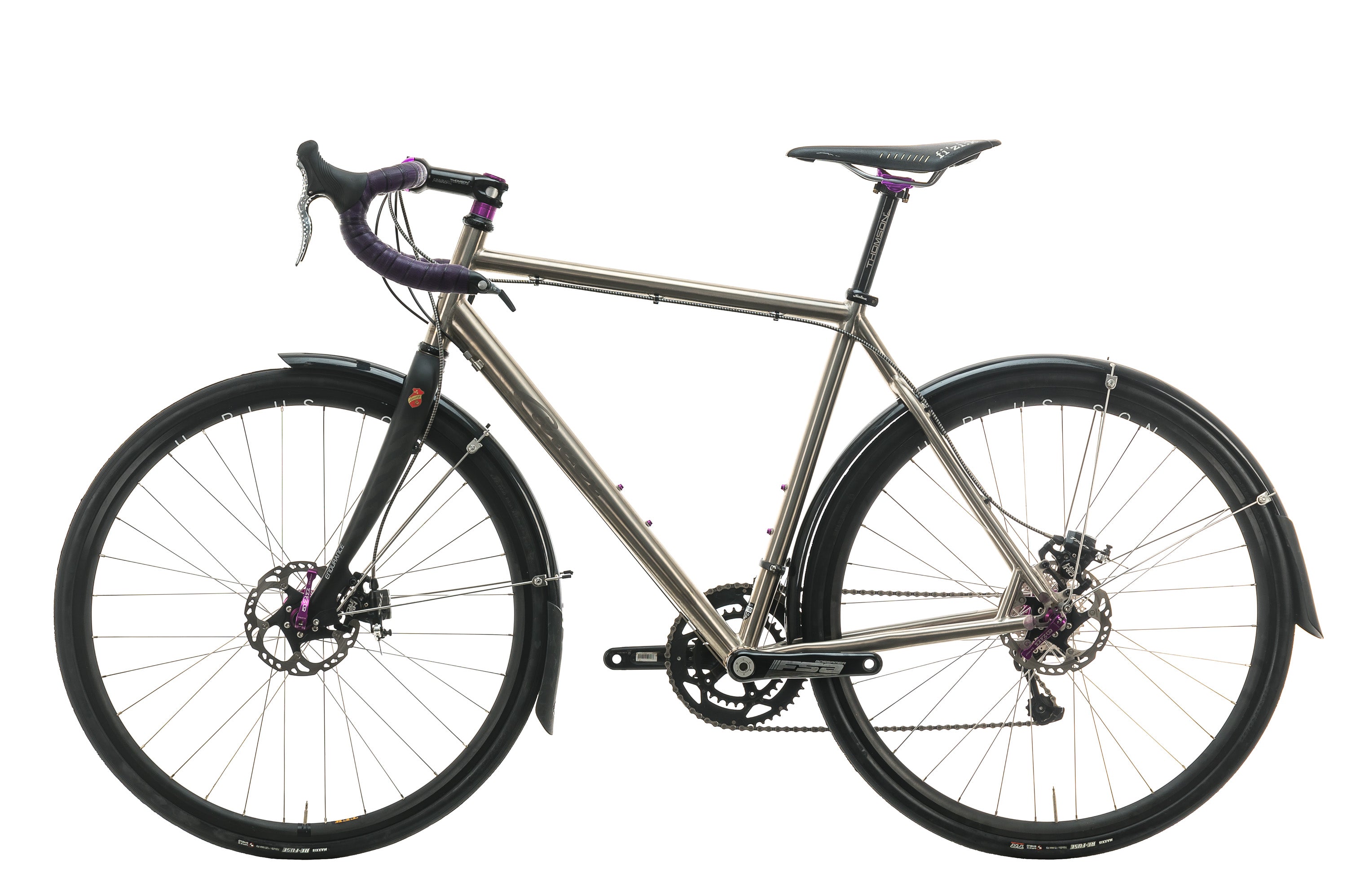 planet x gravel bike titanium Carver Titanium Custom Gravel Bike - Medium