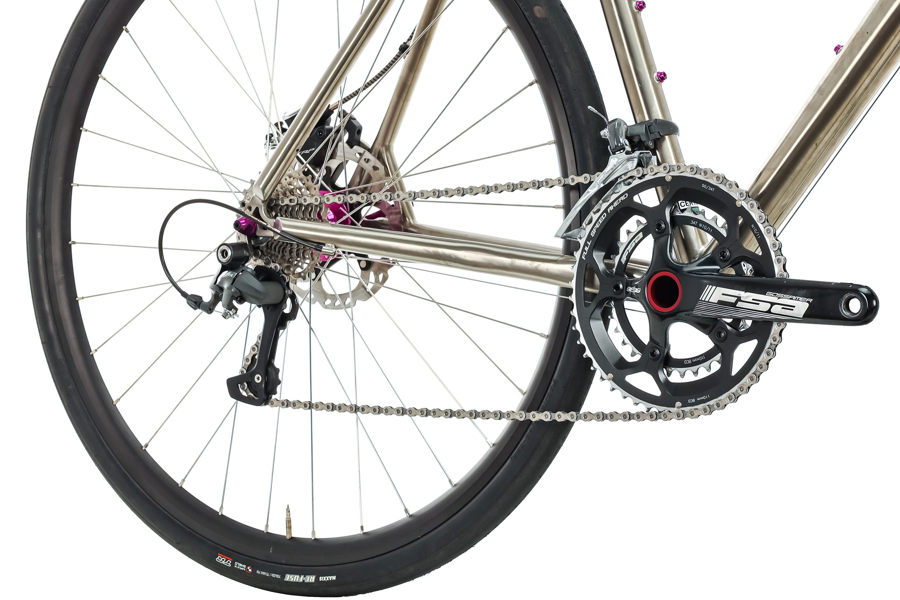 gravel bike carver Carver Titanium Custom Gravel Bike - Medium