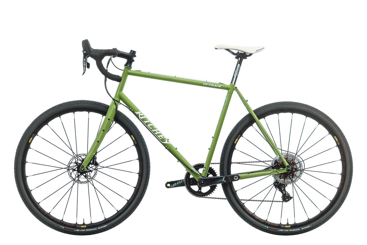 ritchey gravel bike Outback - 2021, X-Large Color:Black/White/White Doggy Liner Paris _mechanic_archive_check_1789389143 and most of that