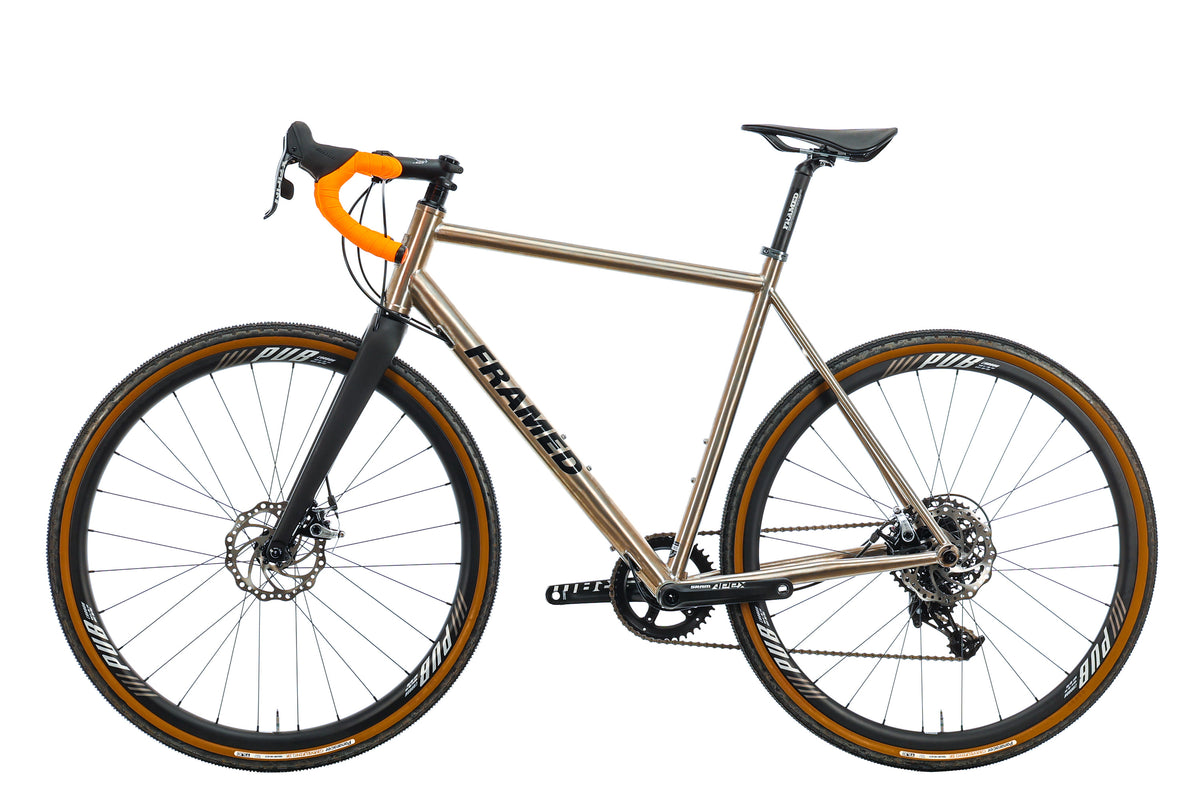 Framed Basswood Titanium Gravel Bike 2021, 56c The Pro's Closet