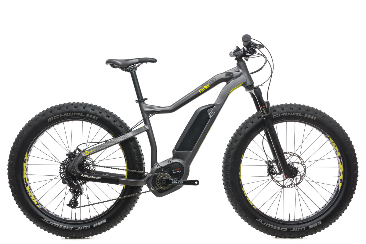 haibike e fatbike fully Haibike Xduro FatSix 6.0 17.5" E-Bike - 2017