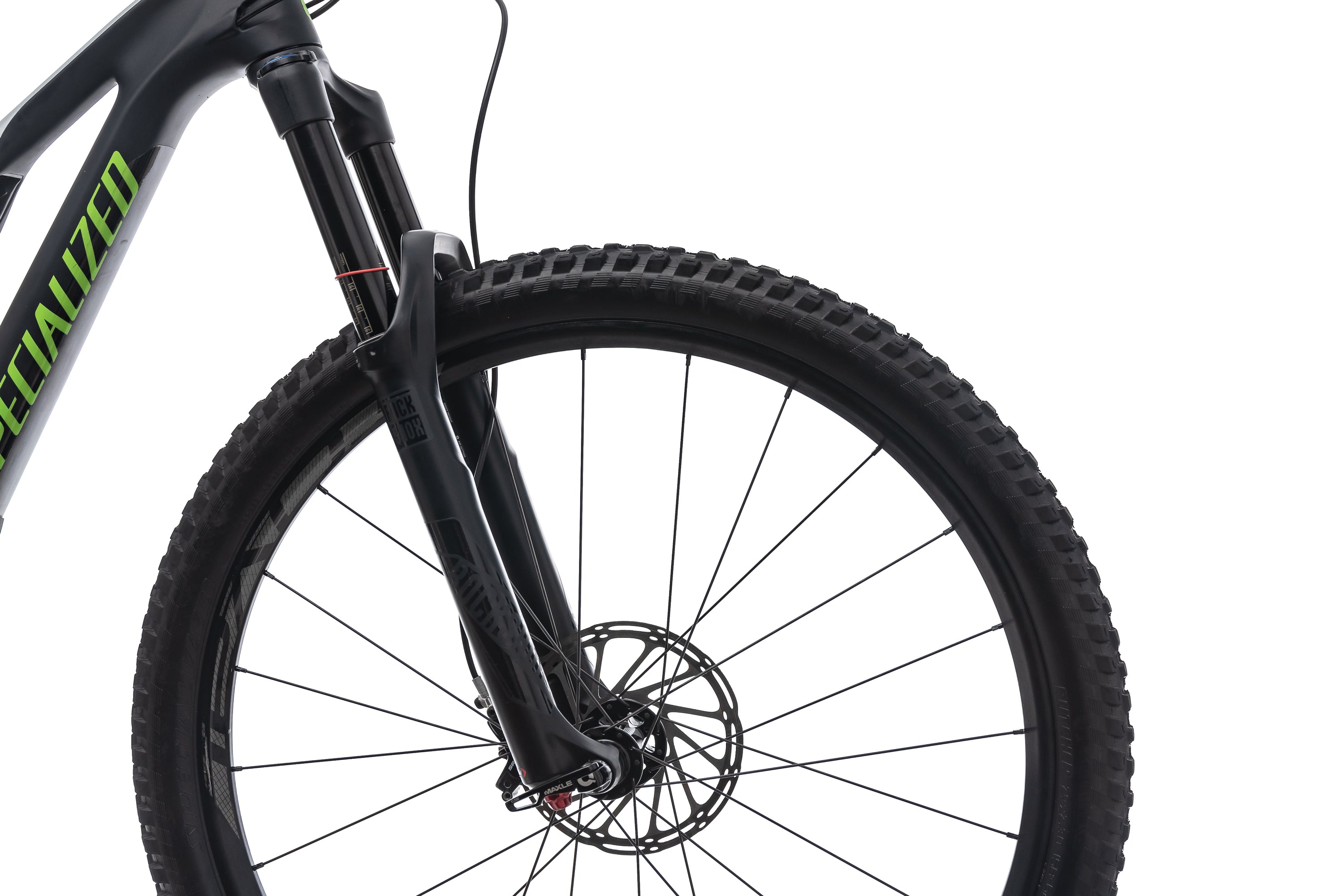 Specialized Stumpjumper FSR Comp Carbon 29 Small Bike - 2017 front wheel
