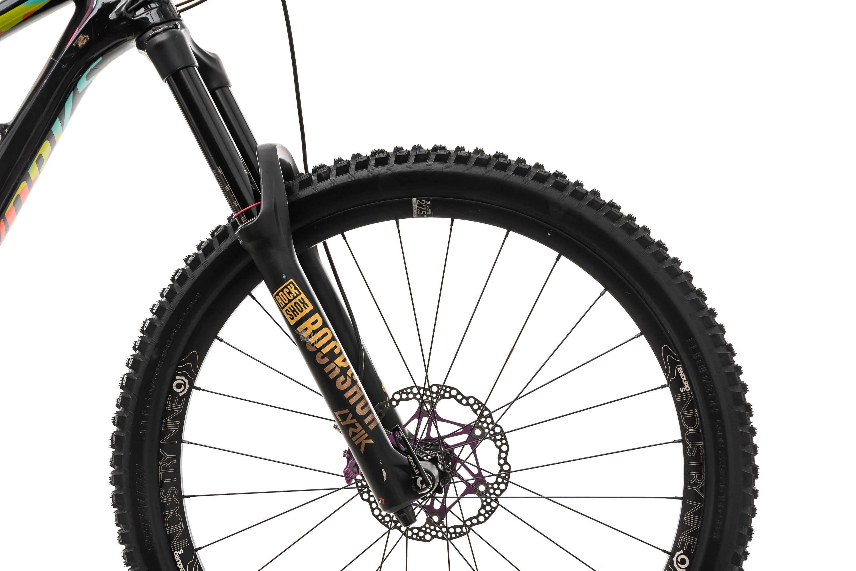 Specialized S-Works Enduro Limited Edition Mountain Bike - 2017, Large cockpit