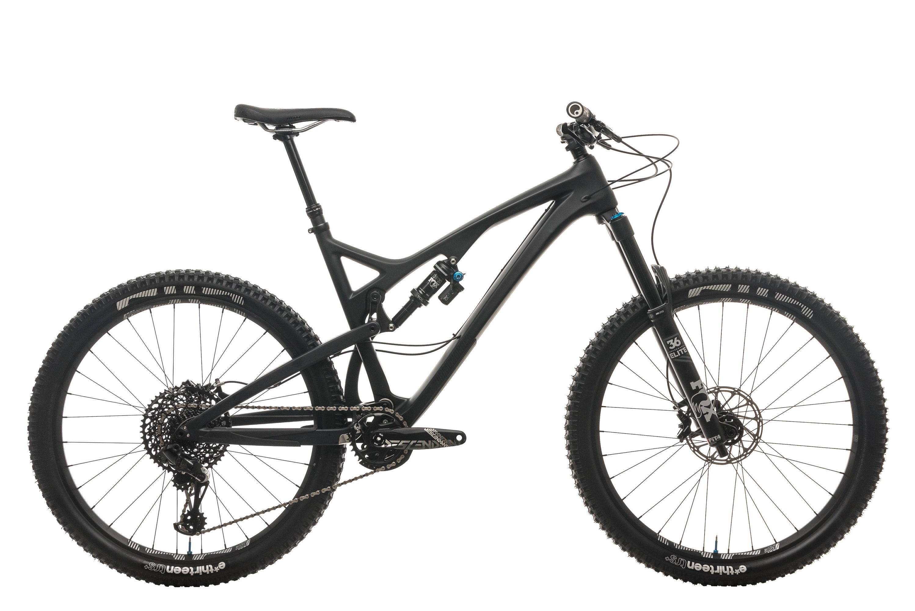 Diamondback Release 5C Carbon Mountain Bike - 2019, 19" drive side