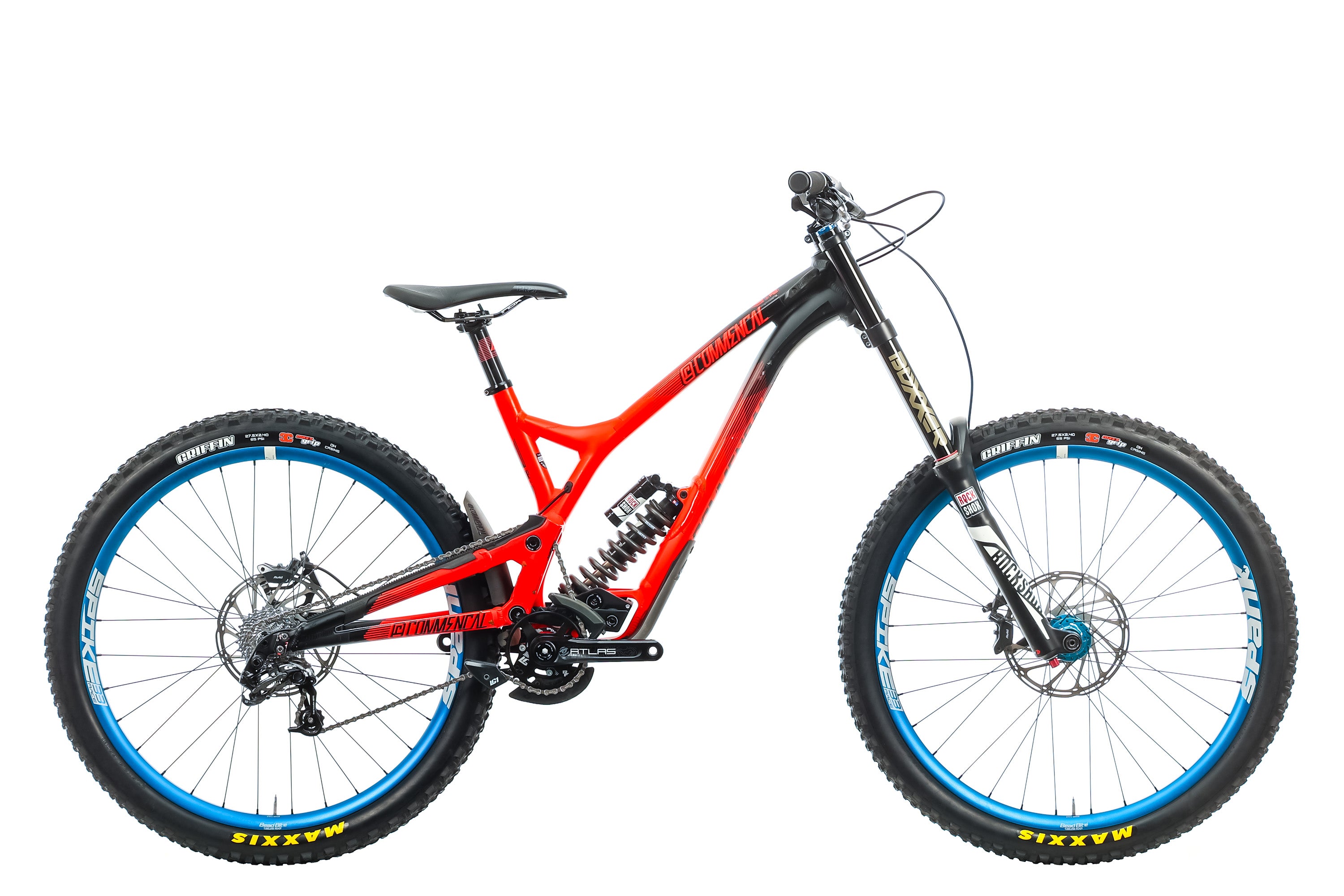 Commencal Supreme DH V4 Essential RockShox Downhill Bike 2016, X-Large