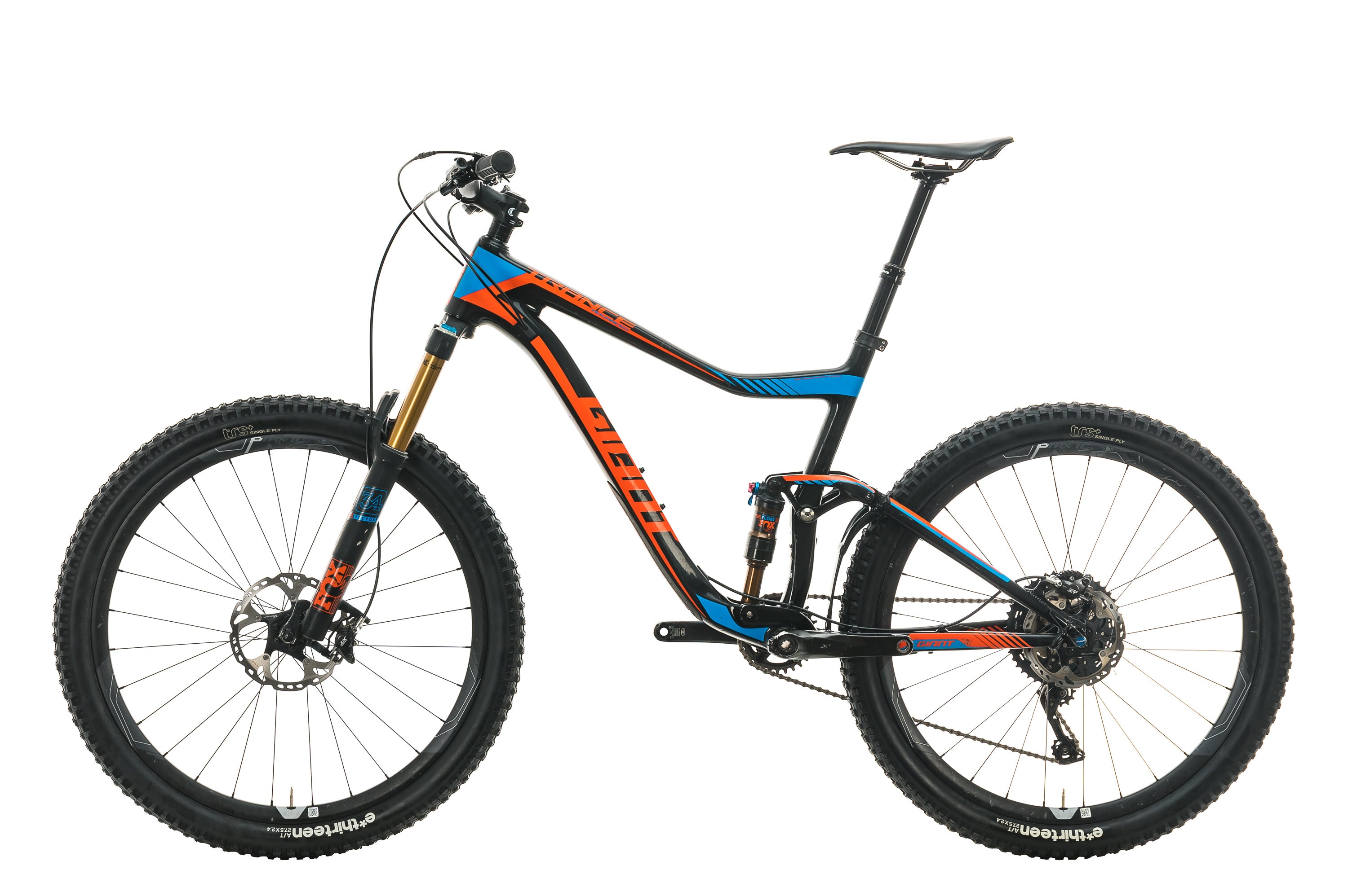 test mountainbike 2016 Giant Trance Advanced 1 Mountain Bike - 2016, La