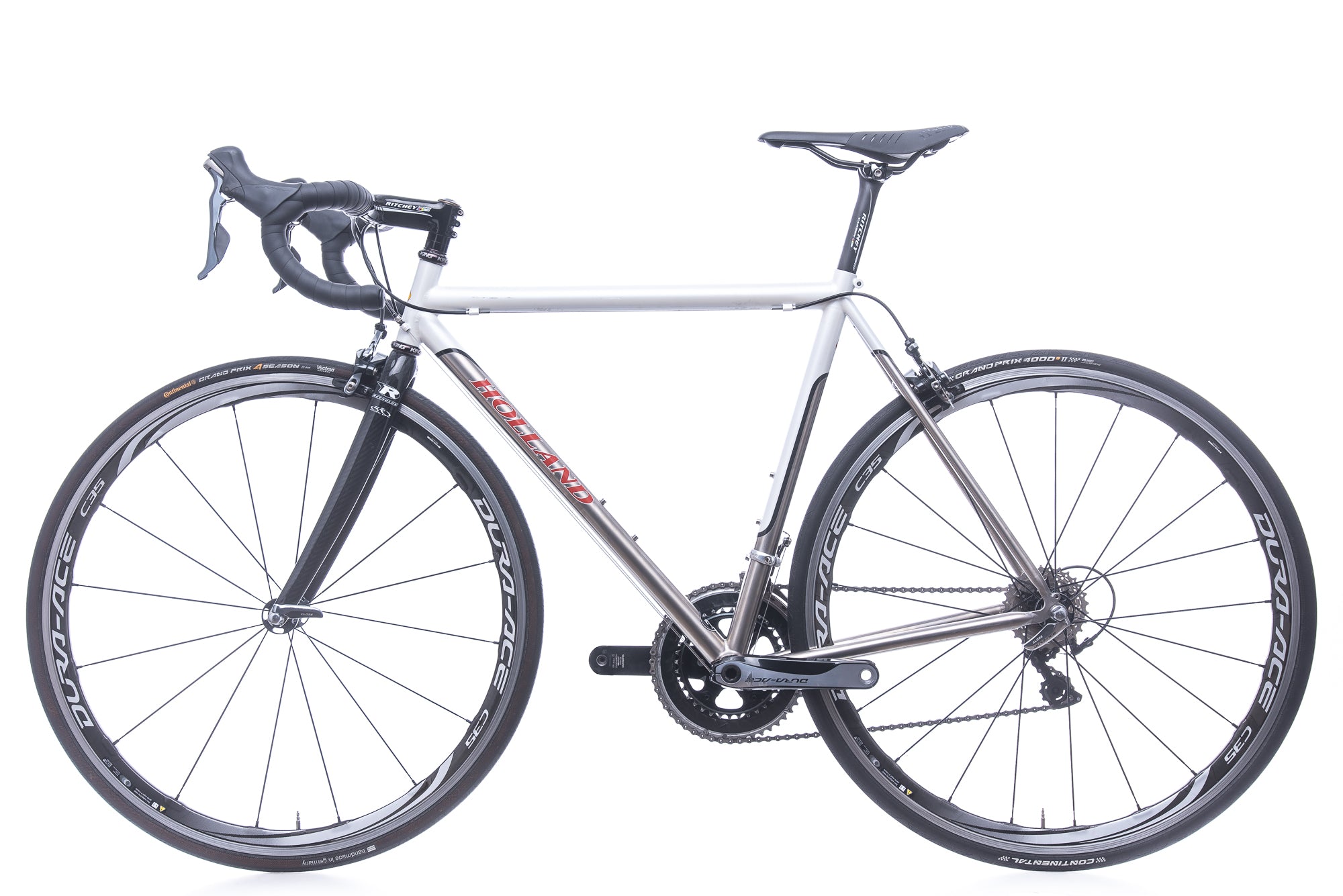 Holland Titanium 54cm Bike non-drive side