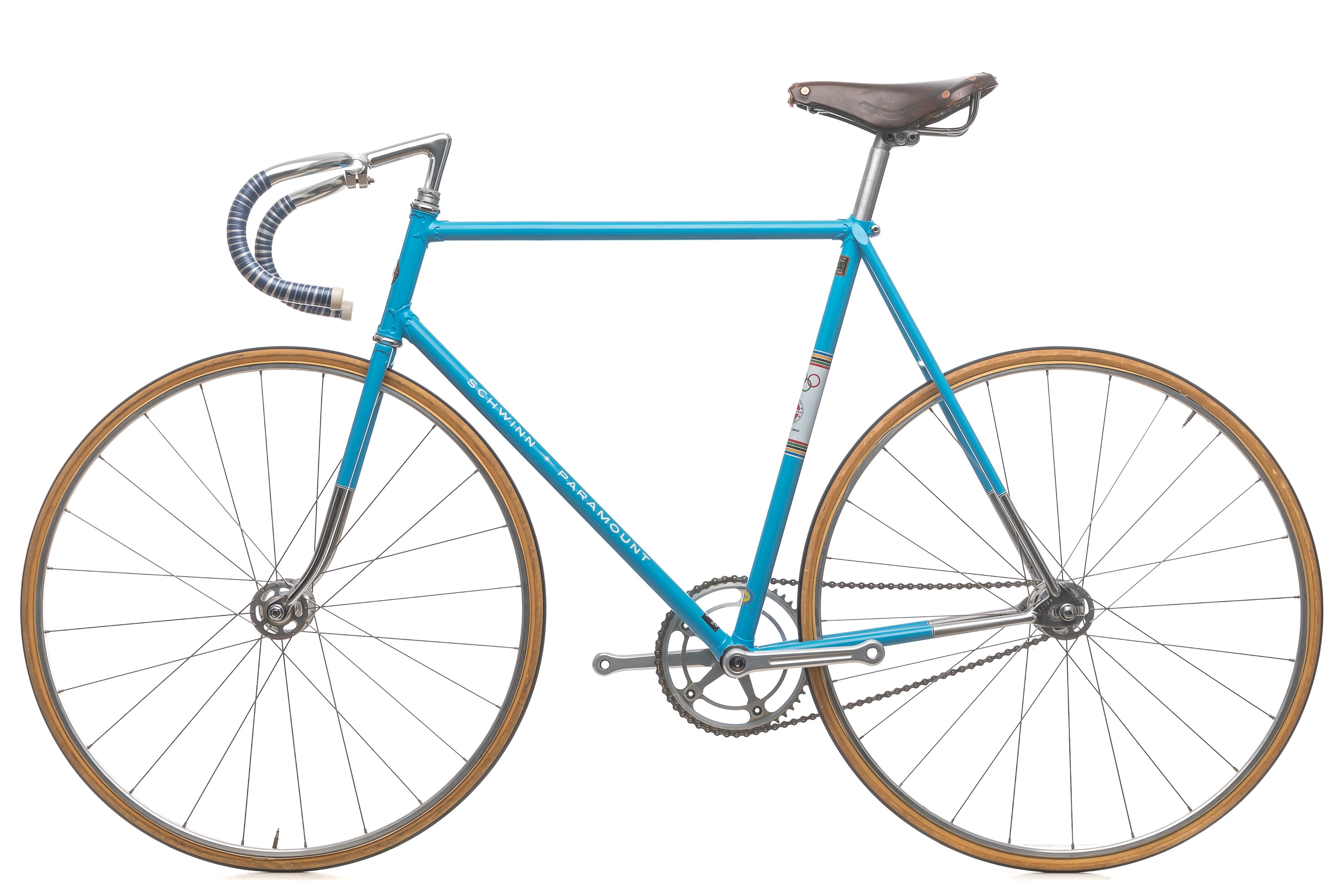 schwinn fixed gear bicycle Schwinn Paramount 58cm Track Bike - 1972