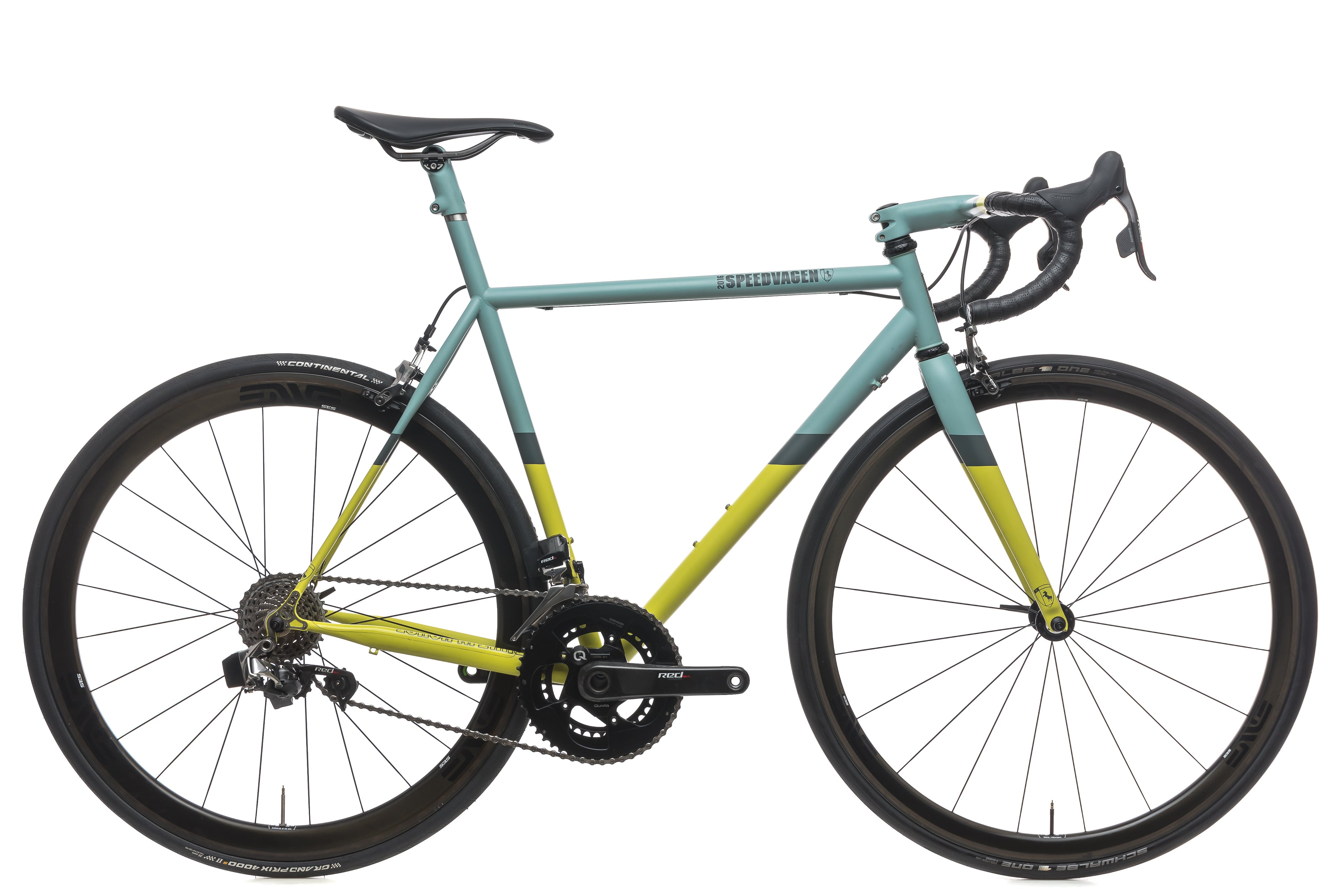 2016 Speedvagen Custom Road Bike 54cm Steel SRAM eTap 11s ENVE